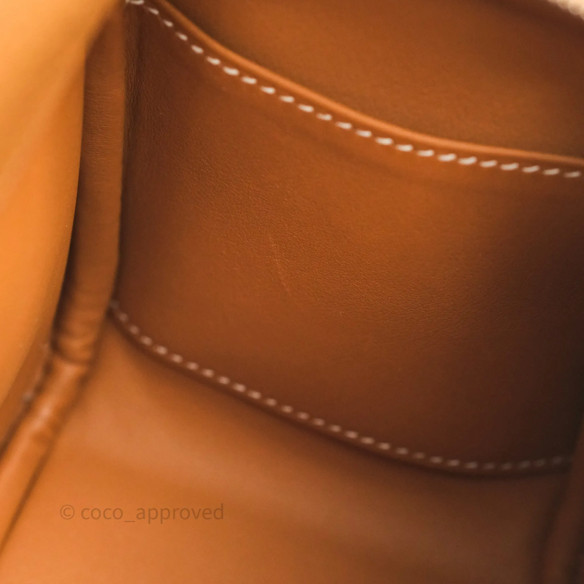 Herms Mini Lindy II 20 Gold 37 Clemence Gold Hardware