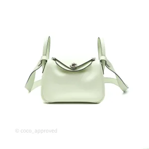Herms Mini Lindy Vert Fizz 0S Swift Palladium Hardware