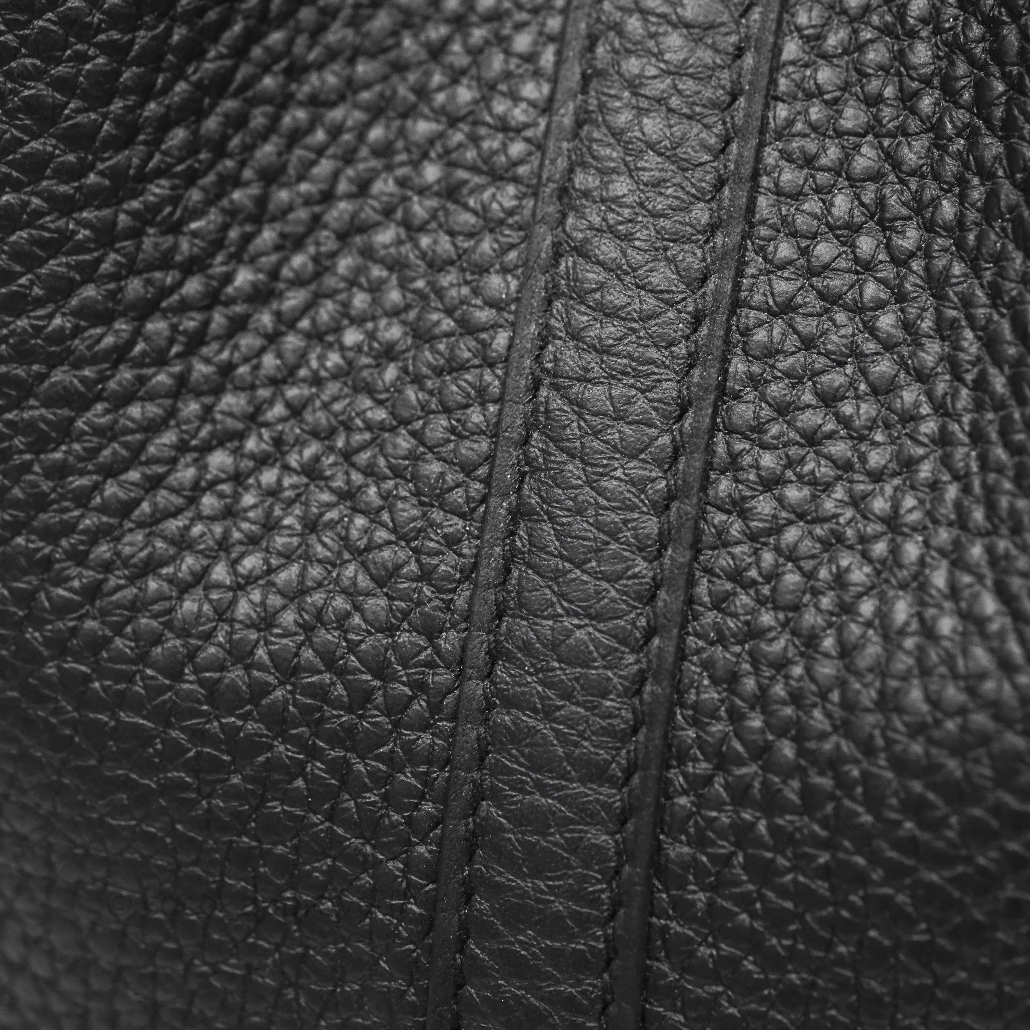Herms Picotin 18 Black Noir 89 Clemence Gold Hardware
