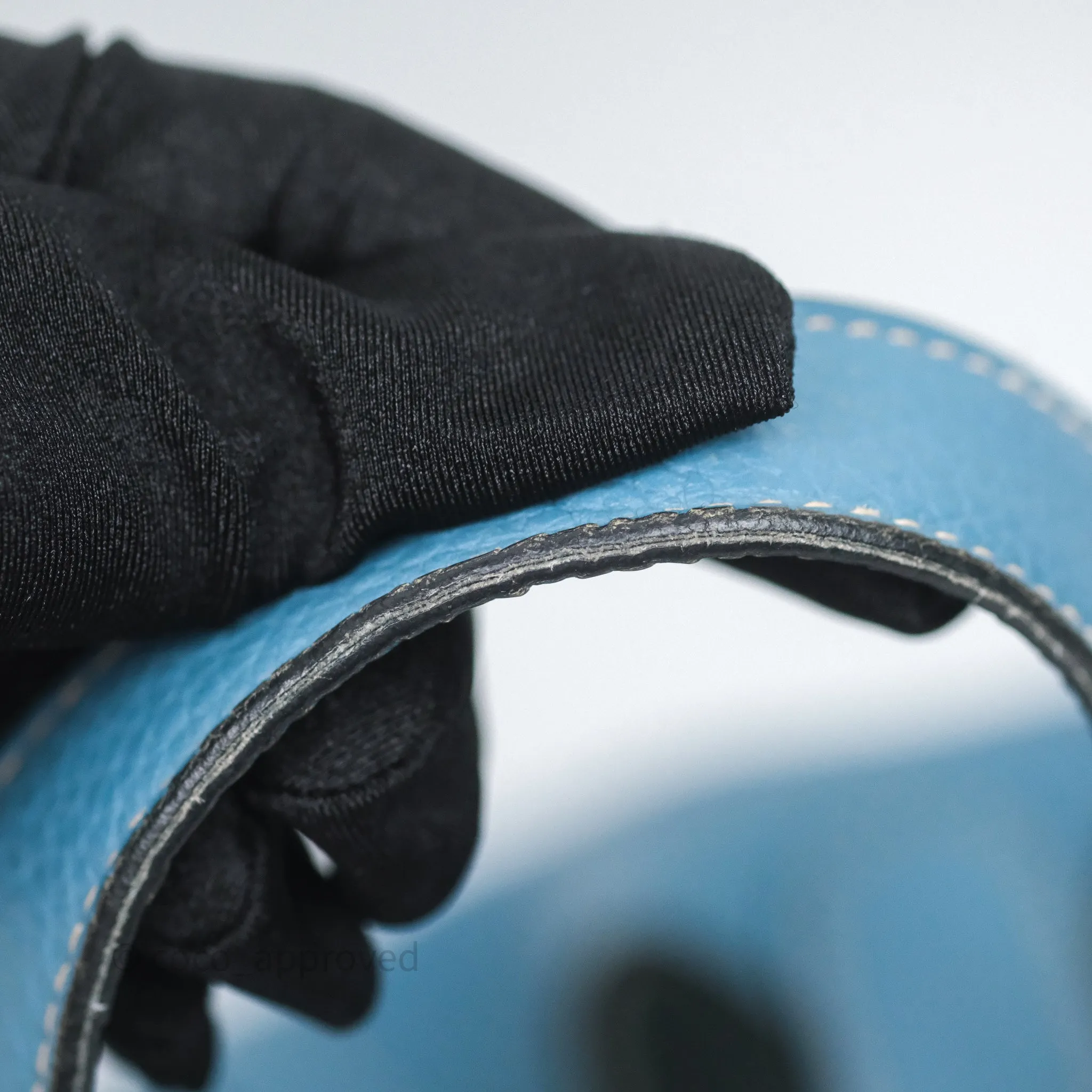 Herms Picotin 18 Blue Jean 75 Clemence Palladium Hardware