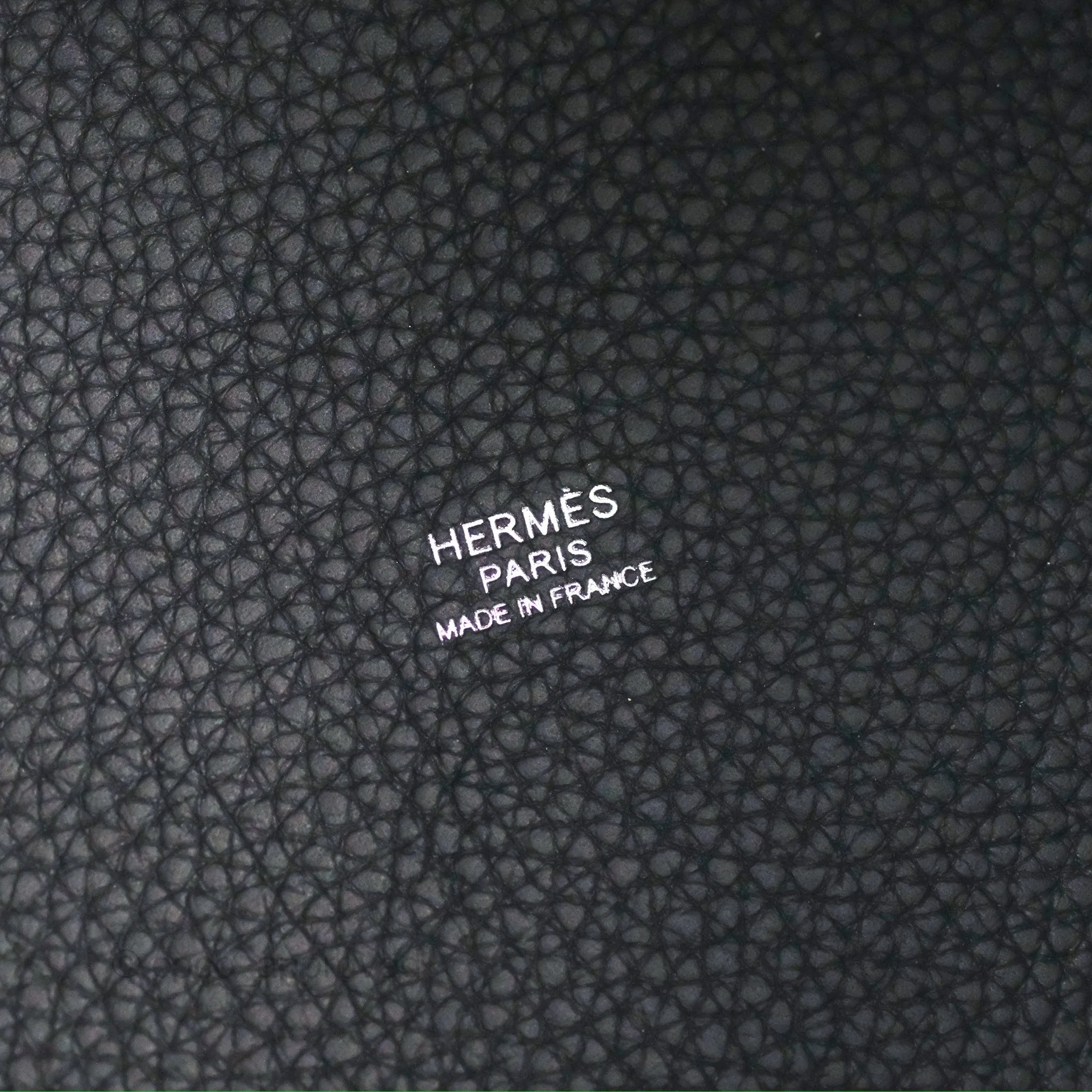 Herms Picotin 18 Caban Clemence Palladium Hardware