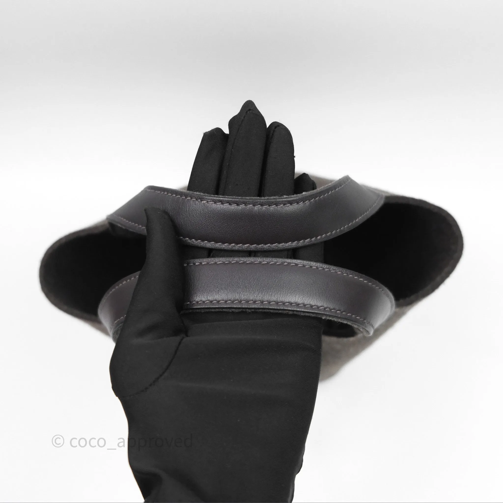 Herms Picotin 18 Ebene 46 Wool Feutre Swift Gold Hardware