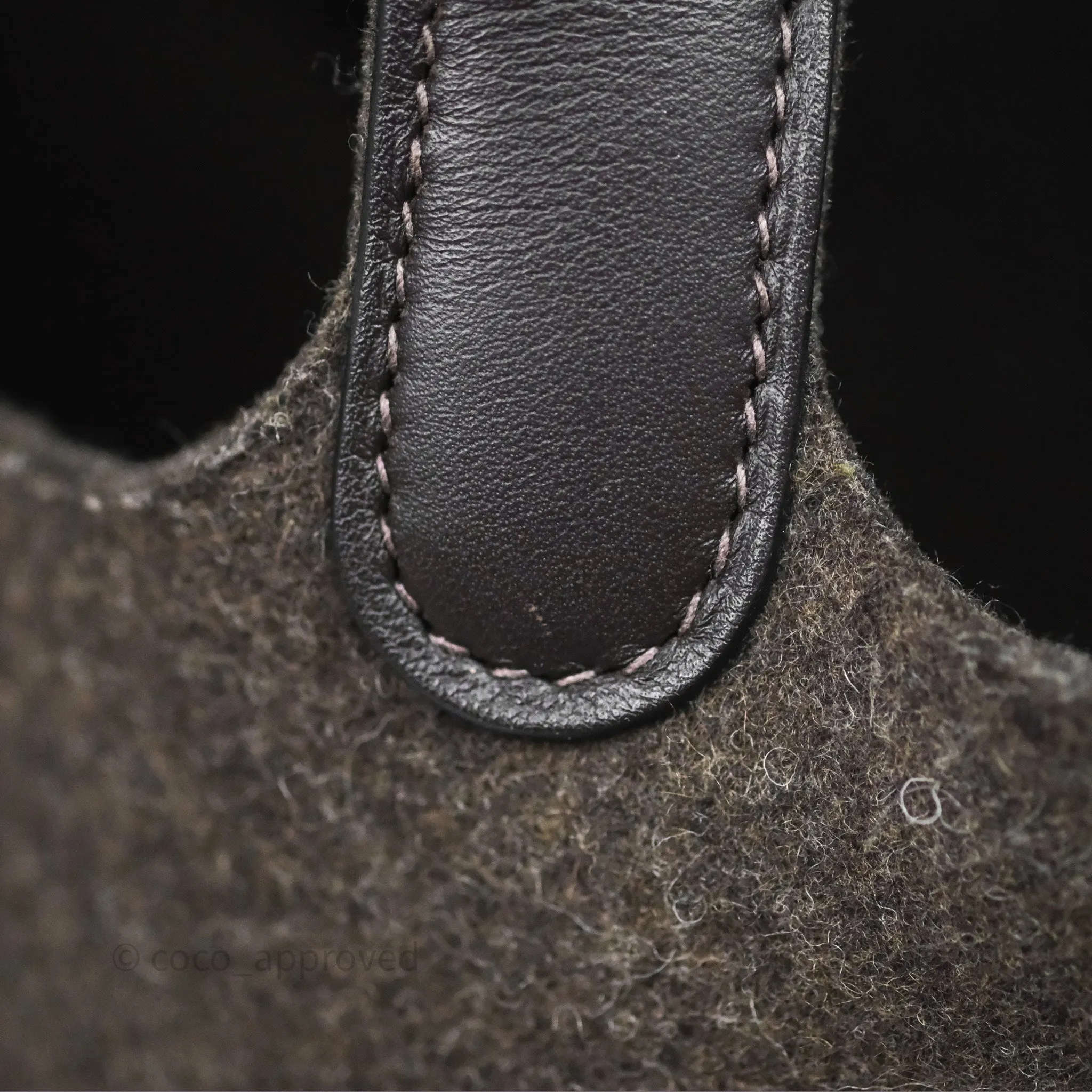 Herms Picotin 18 Ebene 46 Wool Feutre Swift Gold Hardware