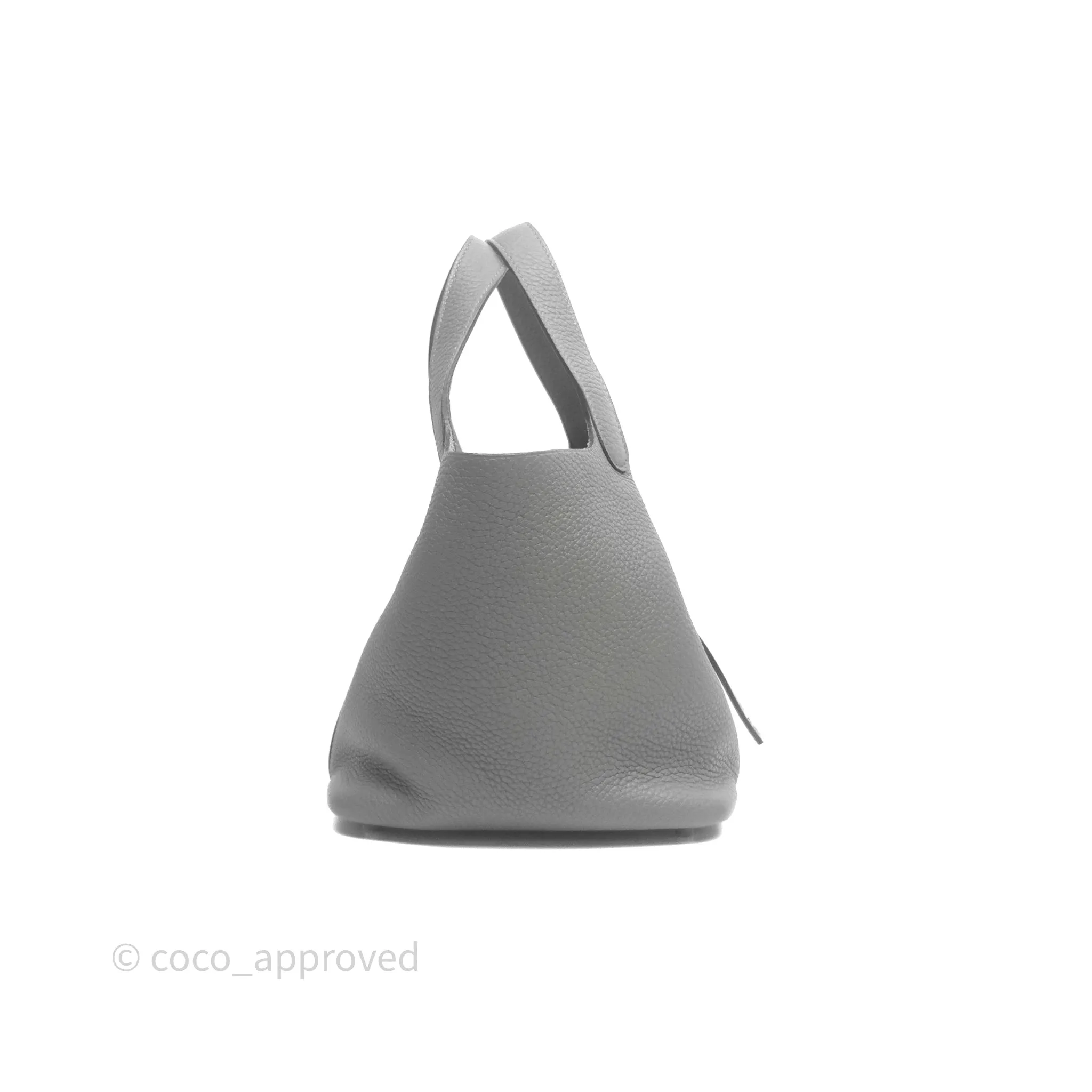Herms Picotin 18 Etain 8F Clemence Palladium Hardware