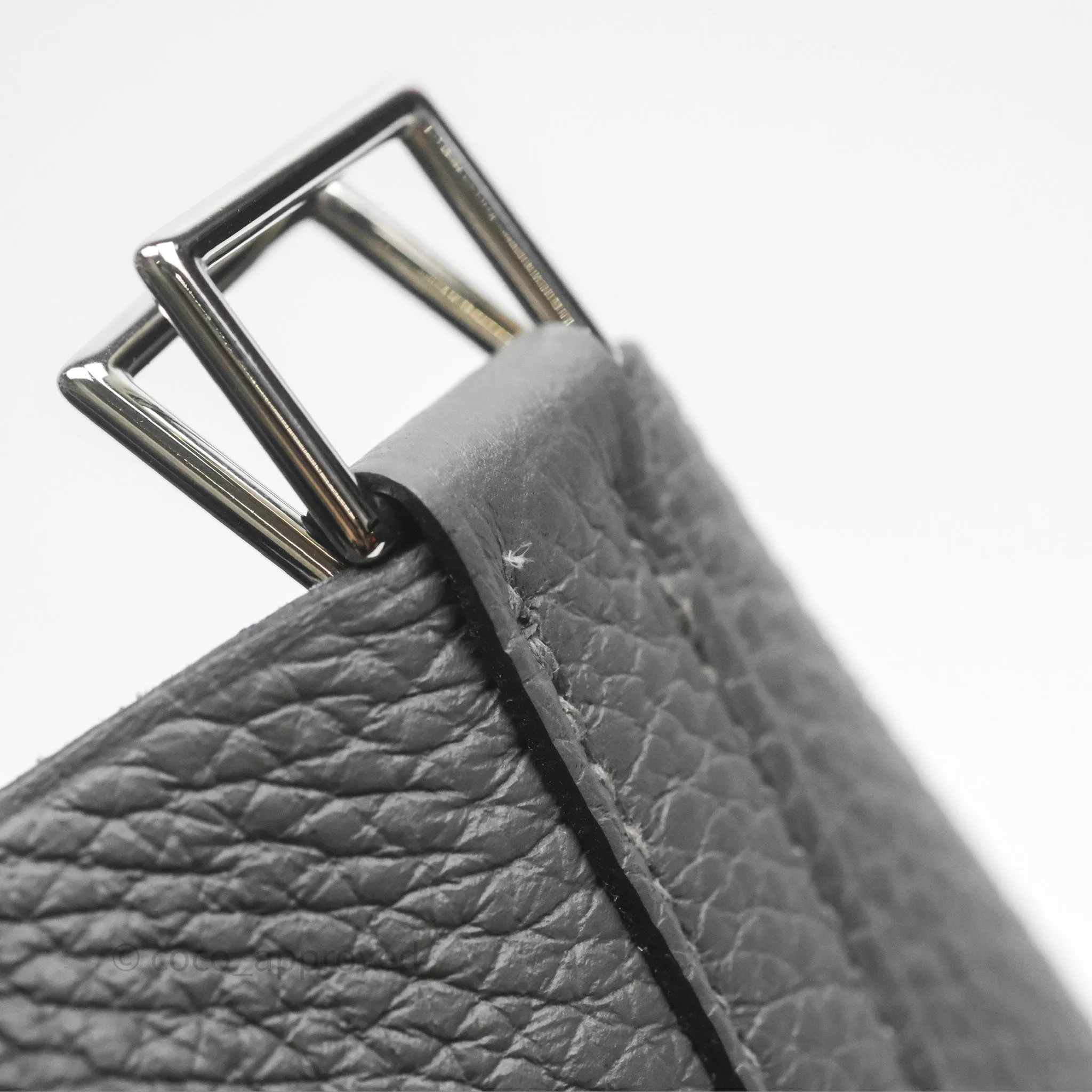 Herms Picotin 18 Etain 8F Clemence Palladium Hardware
