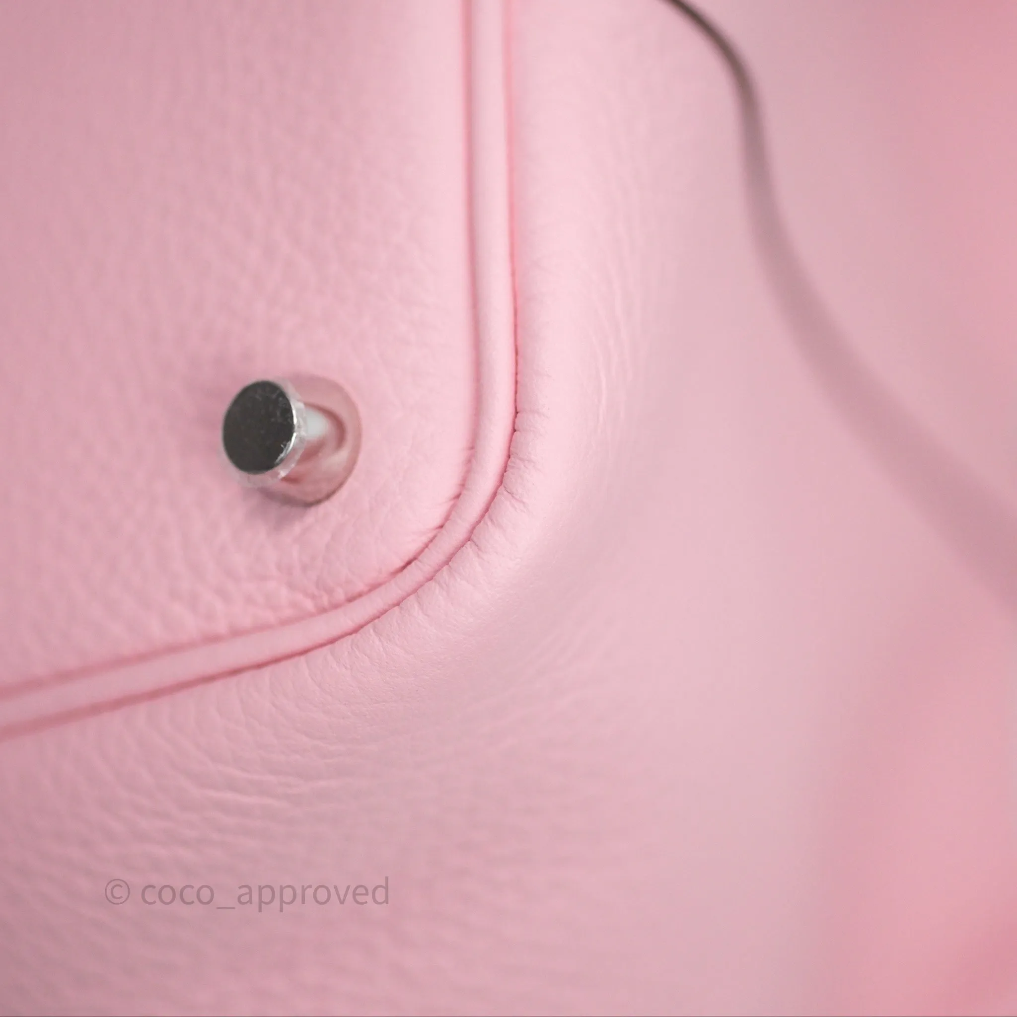 Herms Picotin 18 Rose Sakura 3Q Clemence Palladium Hardware