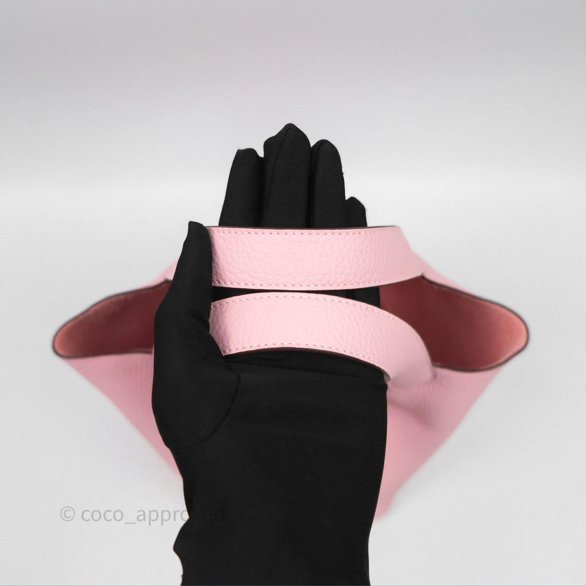 Herms Picotin 18 Rose Sakura 3Q Clemence Palladium Hardware