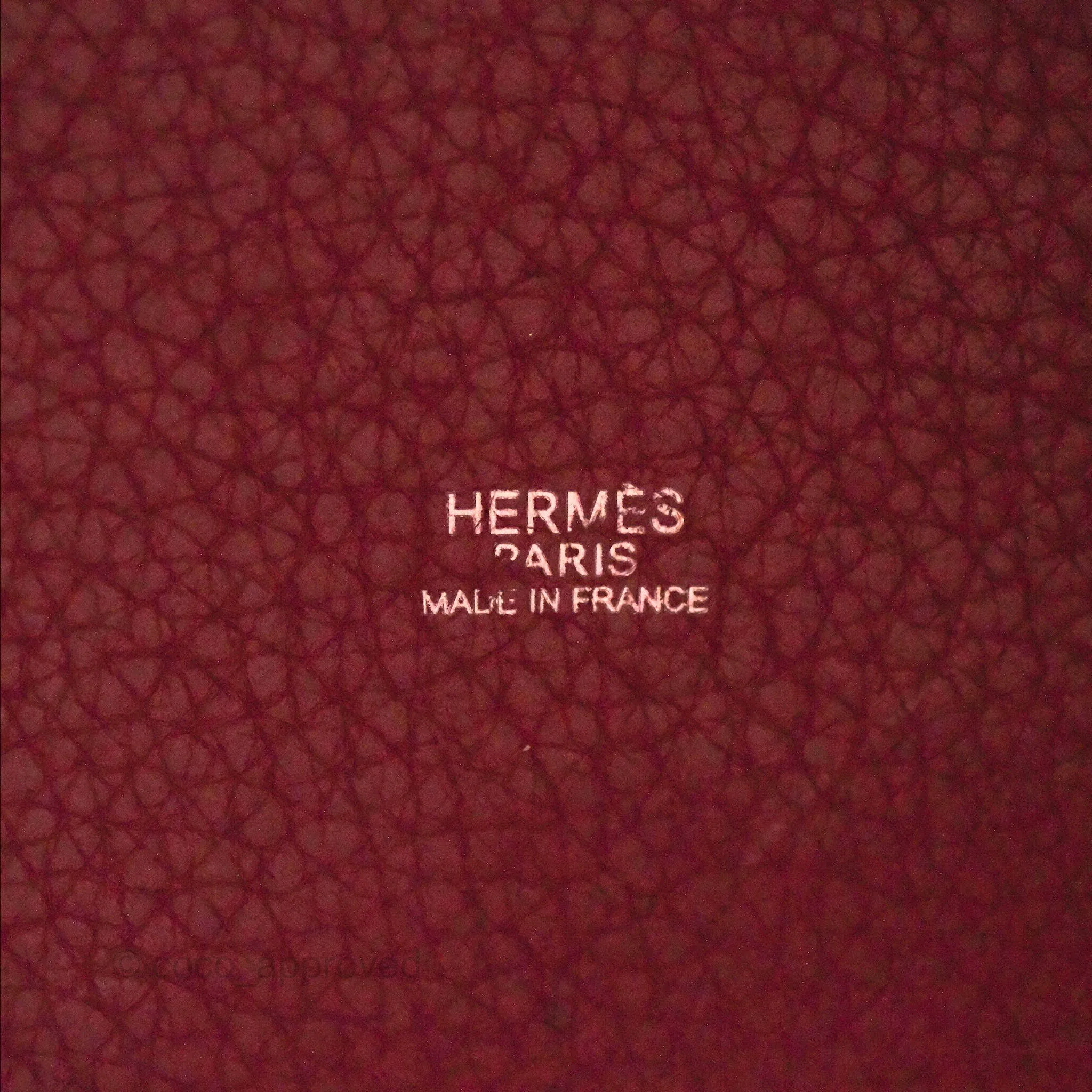 Herms Picotin 18 Rouge Clemence Palladium Hardware