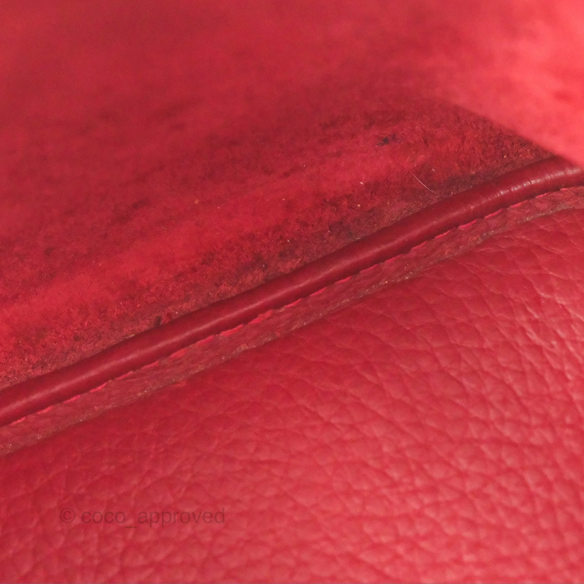 Herms Picotin 18 Rouge Clemence Palladium Hardware