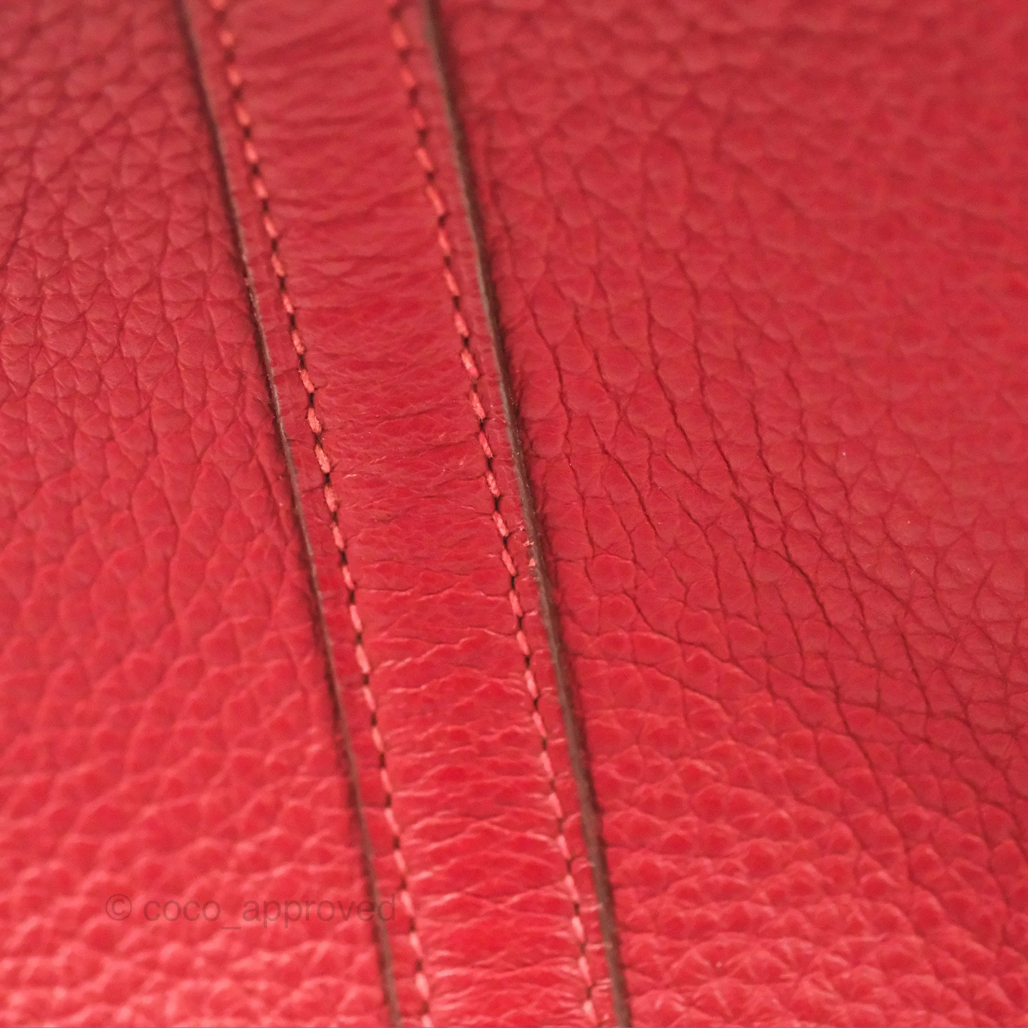 Herms Picotin 18 Rouge Clemence Palladium Hardware
