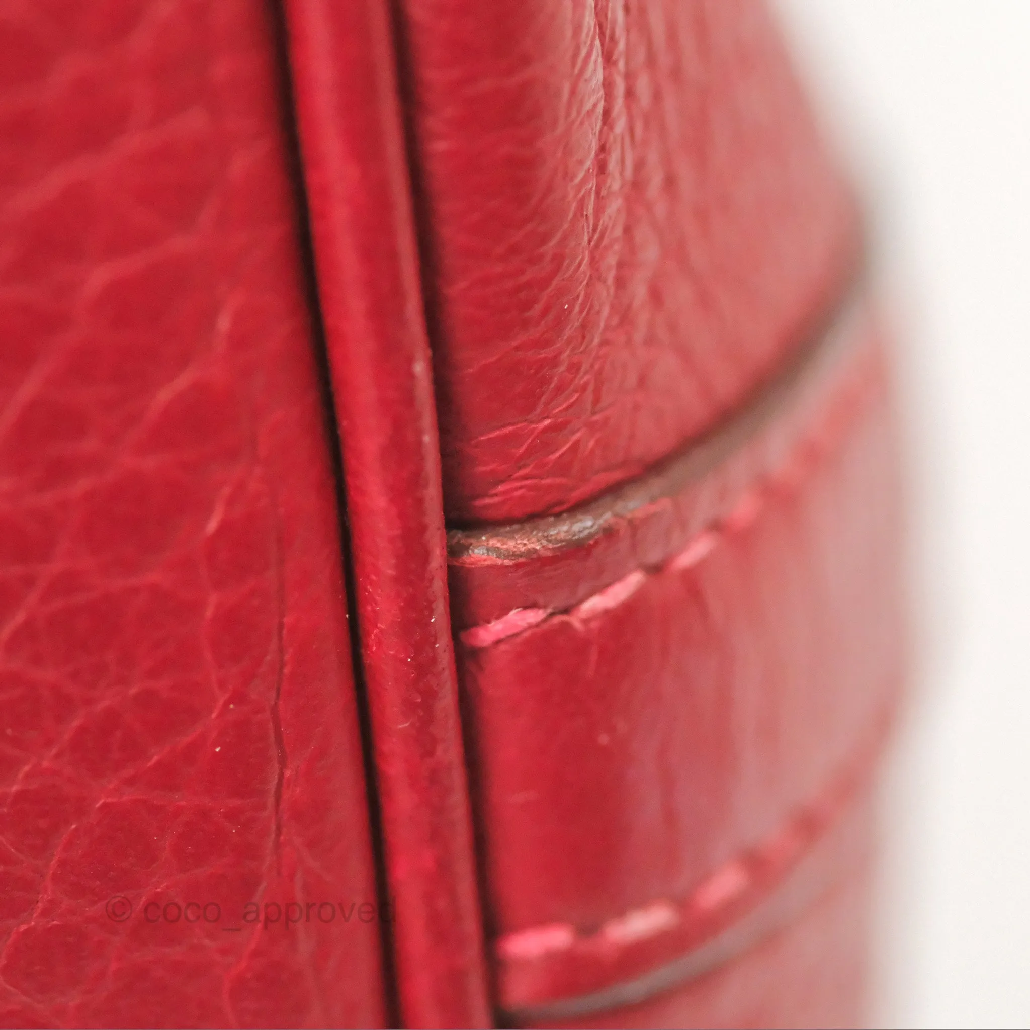 Herms Picotin 18 Rouge Clemence Palladium Hardware