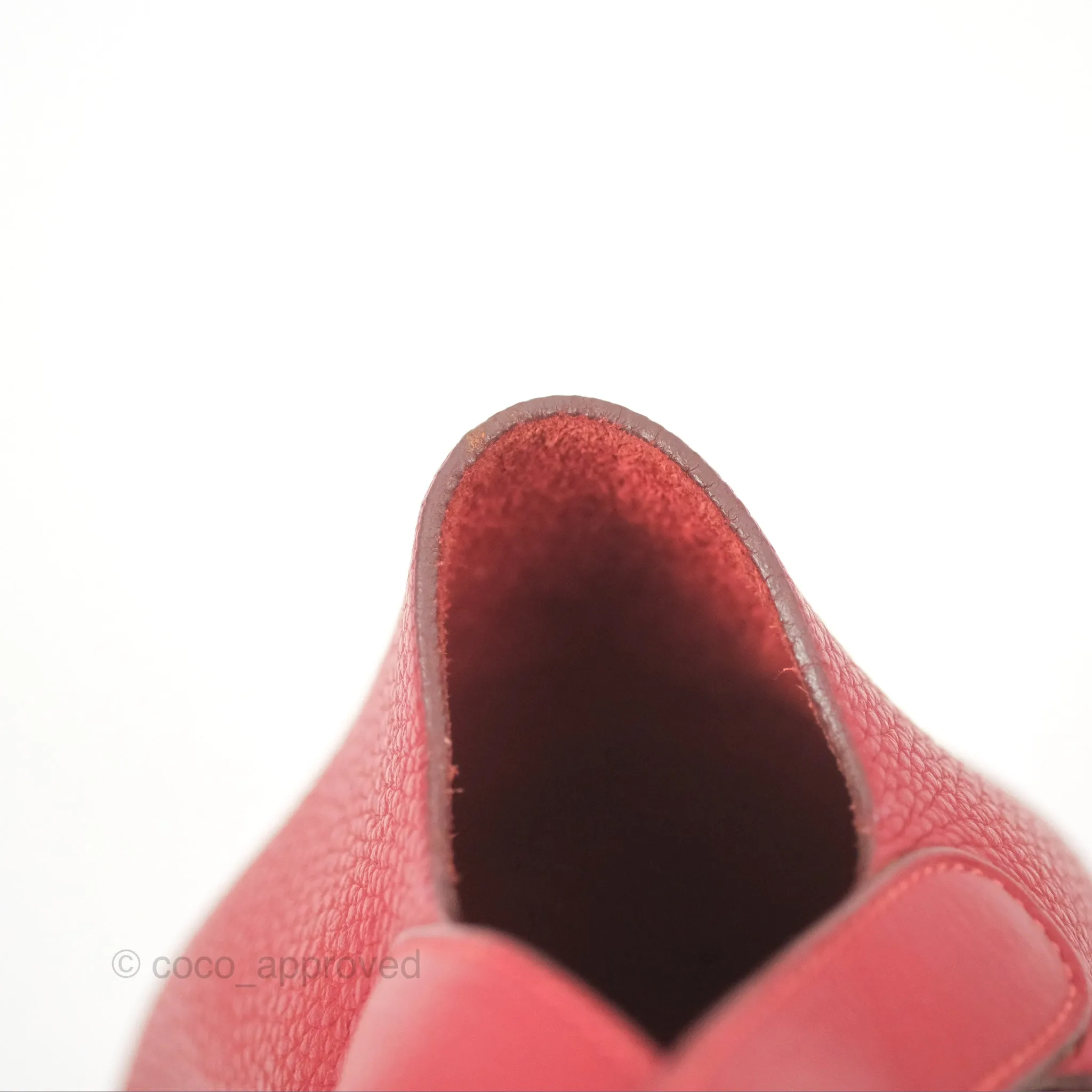 Herms Picotin 18 Rouge Clemence Palladium Hardware
