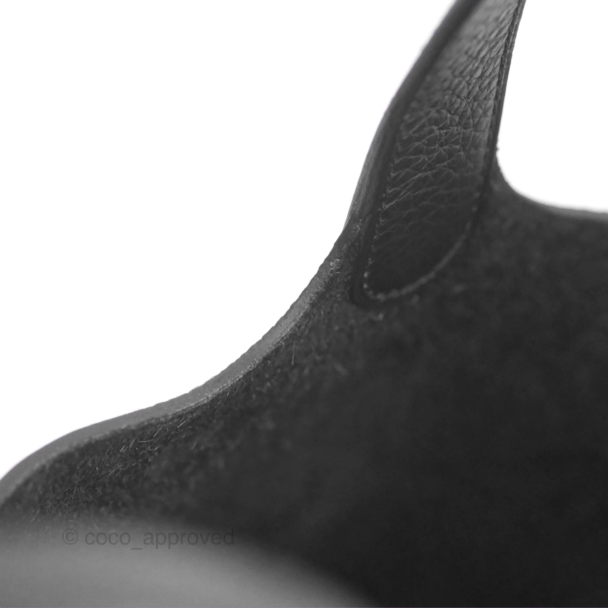 Herms Picotin 22 Black Noir 89 Clemence Palladium Hardware