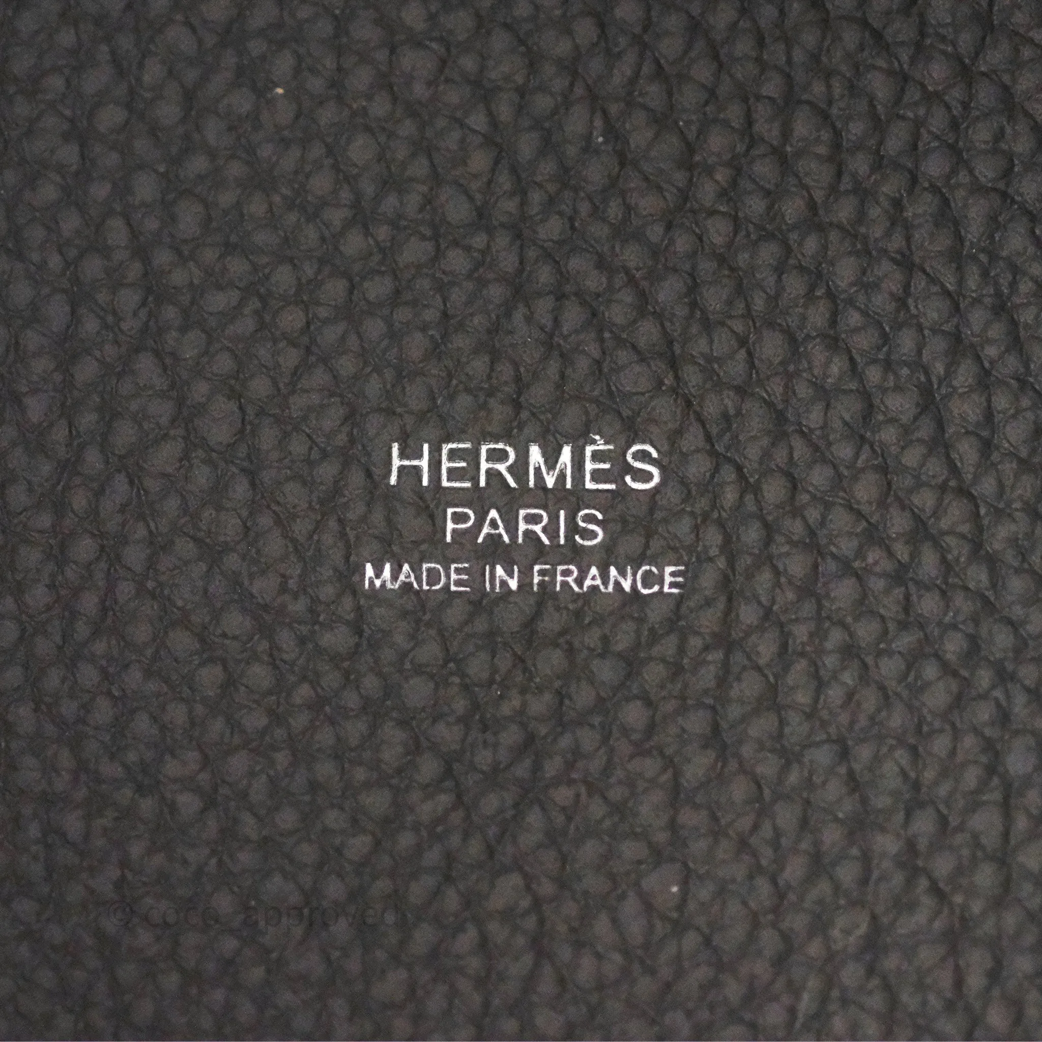Herms Picotin 22 Gris Meyer Taurillon Maurice Palladium Hardware