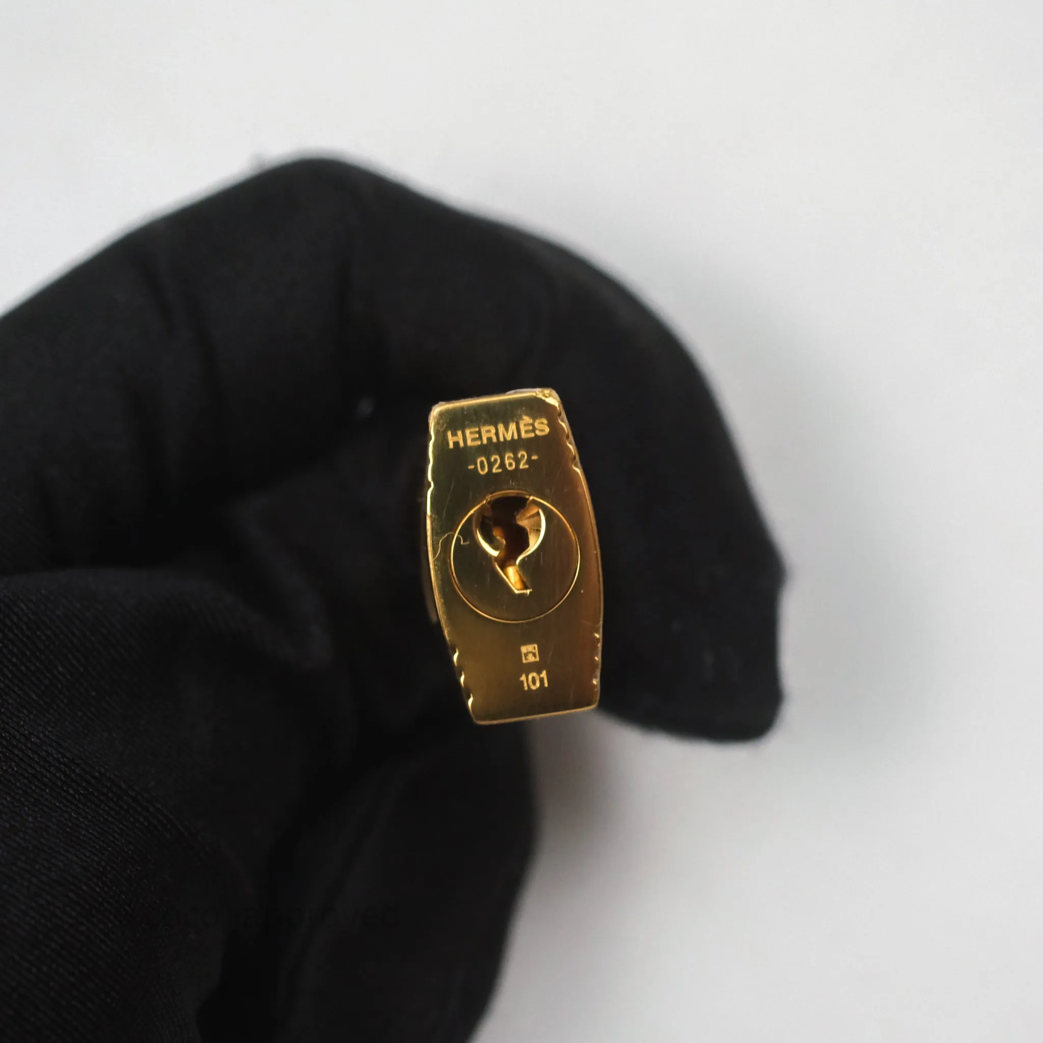 Herms Picotin Lock 18 Bleu de Prusse 7P Clemence Gold Hardware