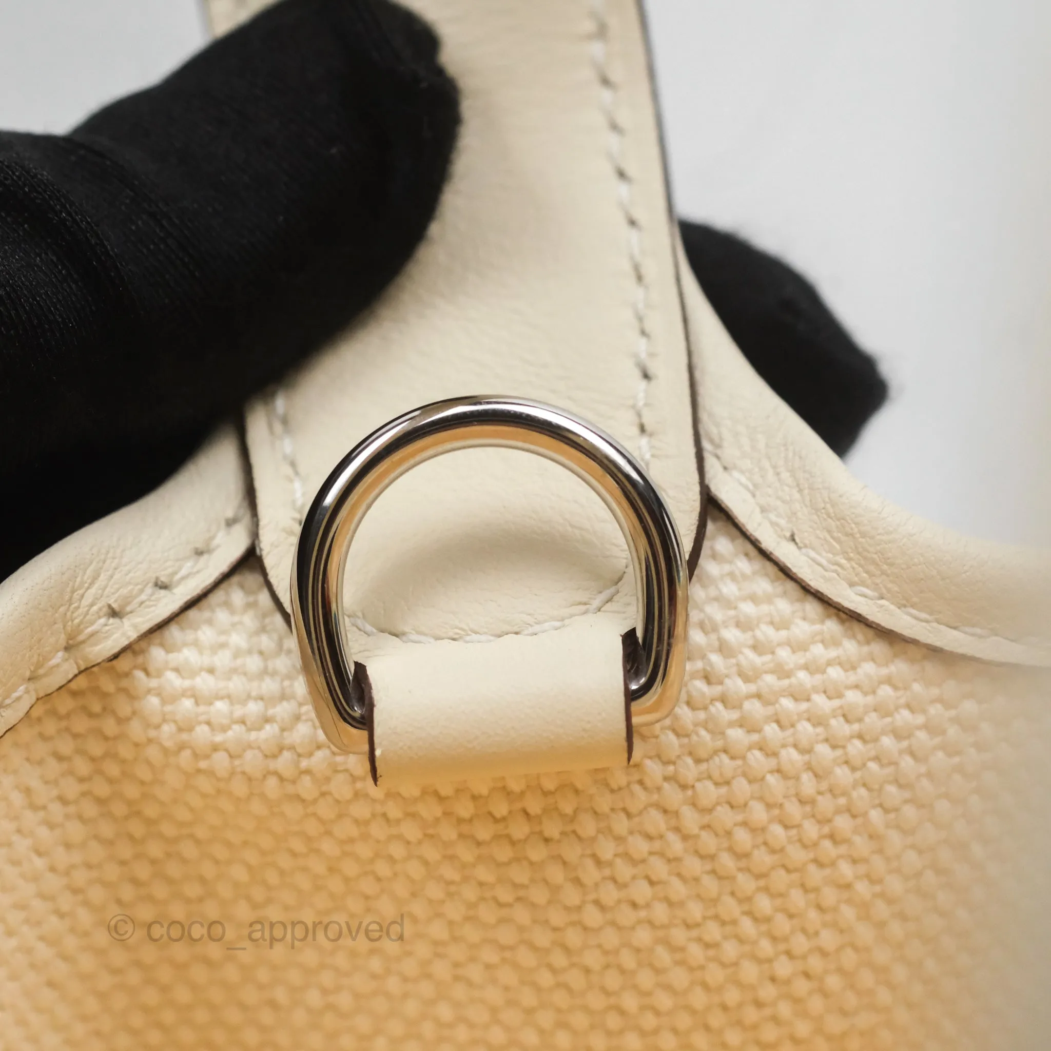 Herms Picotin Lock 18 Cargo Pockets Nata I2 Palladium Hardware