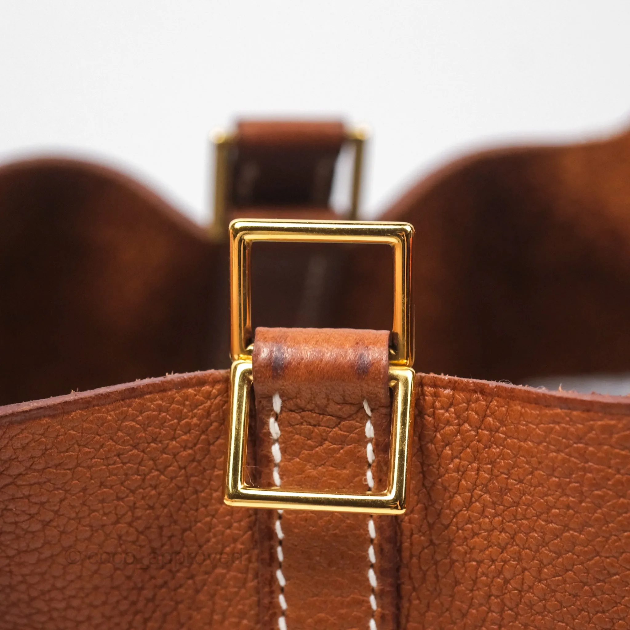 Herms Picotin Lock 18 Fauve 34 Barenia Gold Hardware