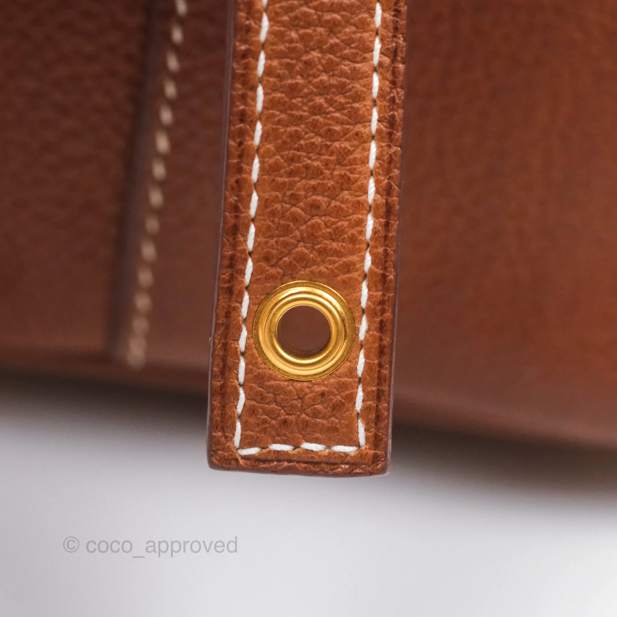 Herms Picotin Lock 18 Fauve 34 Barenia Gold Hardware