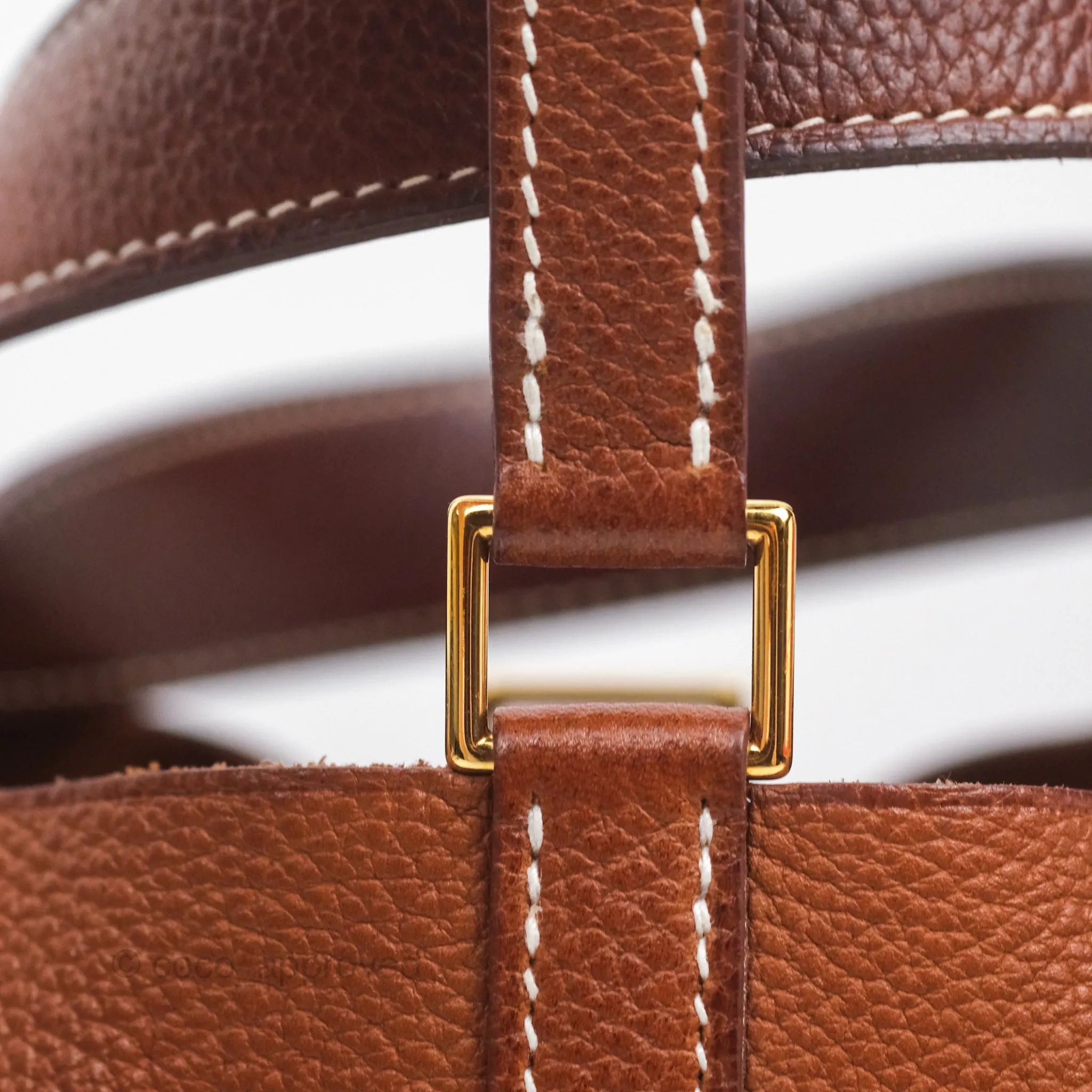 Herms Picotin Lock 18 Fauve 34 Barenia Gold Hardware