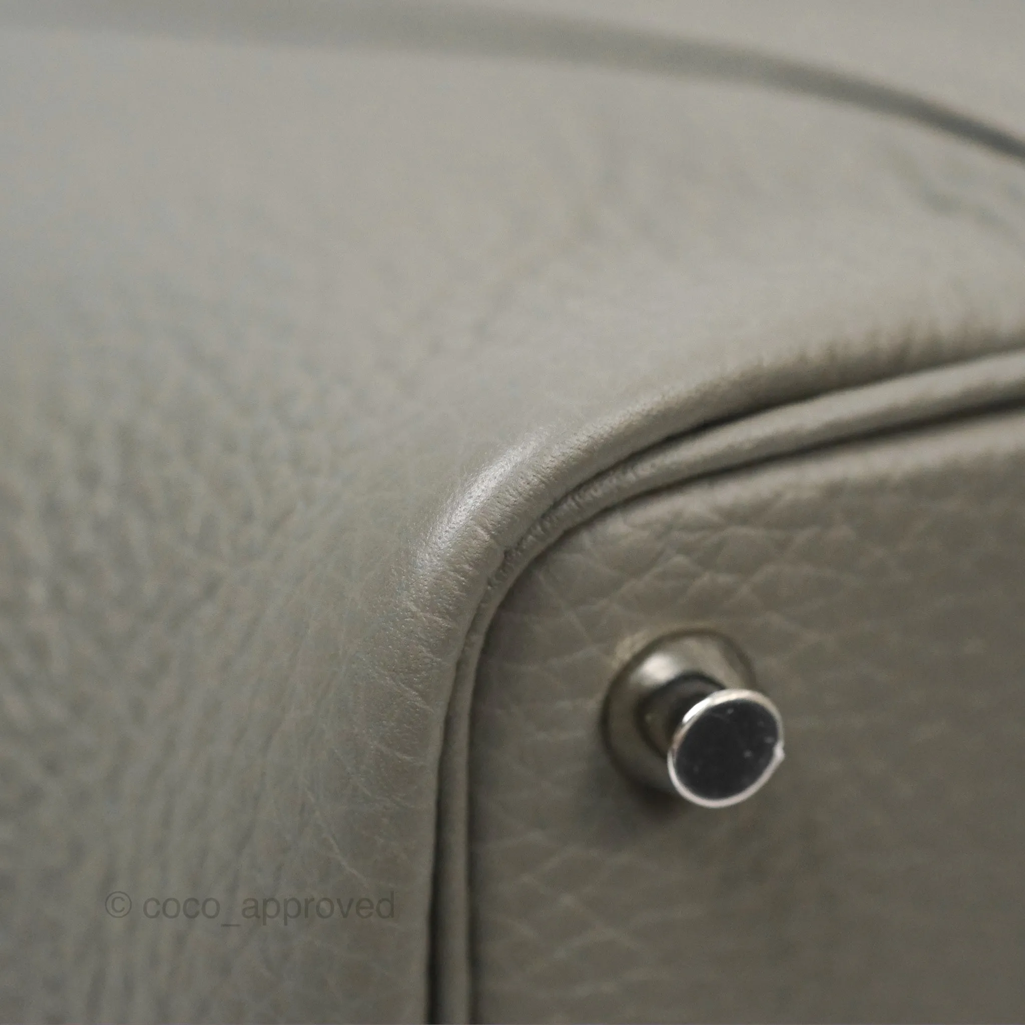 Herms Picotin Lock 18 Gris Meyer 0L Clemence Palladium Hardware