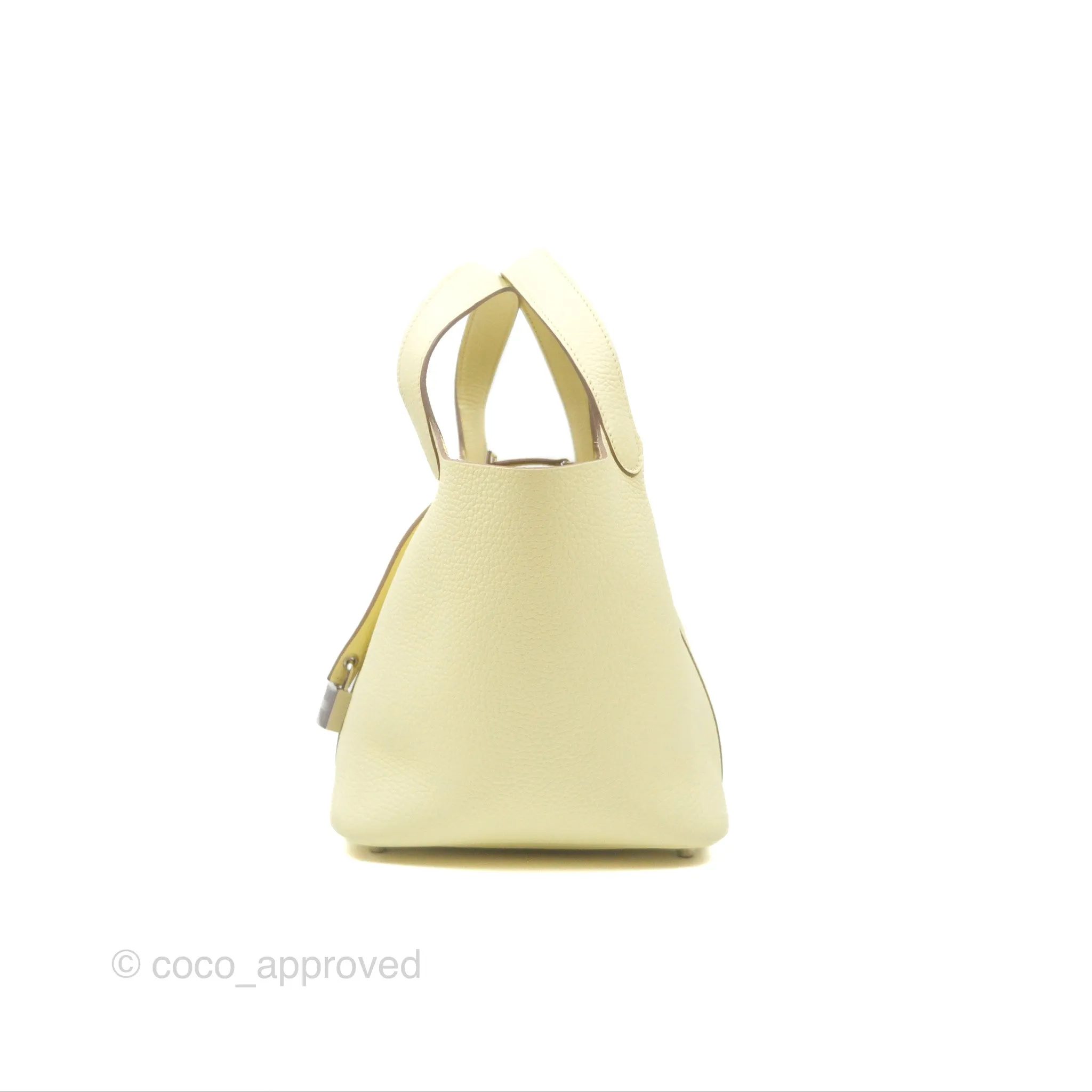Herms Picotin Lock 18 Jaune Milton I8 Clemence Palladium Hardware