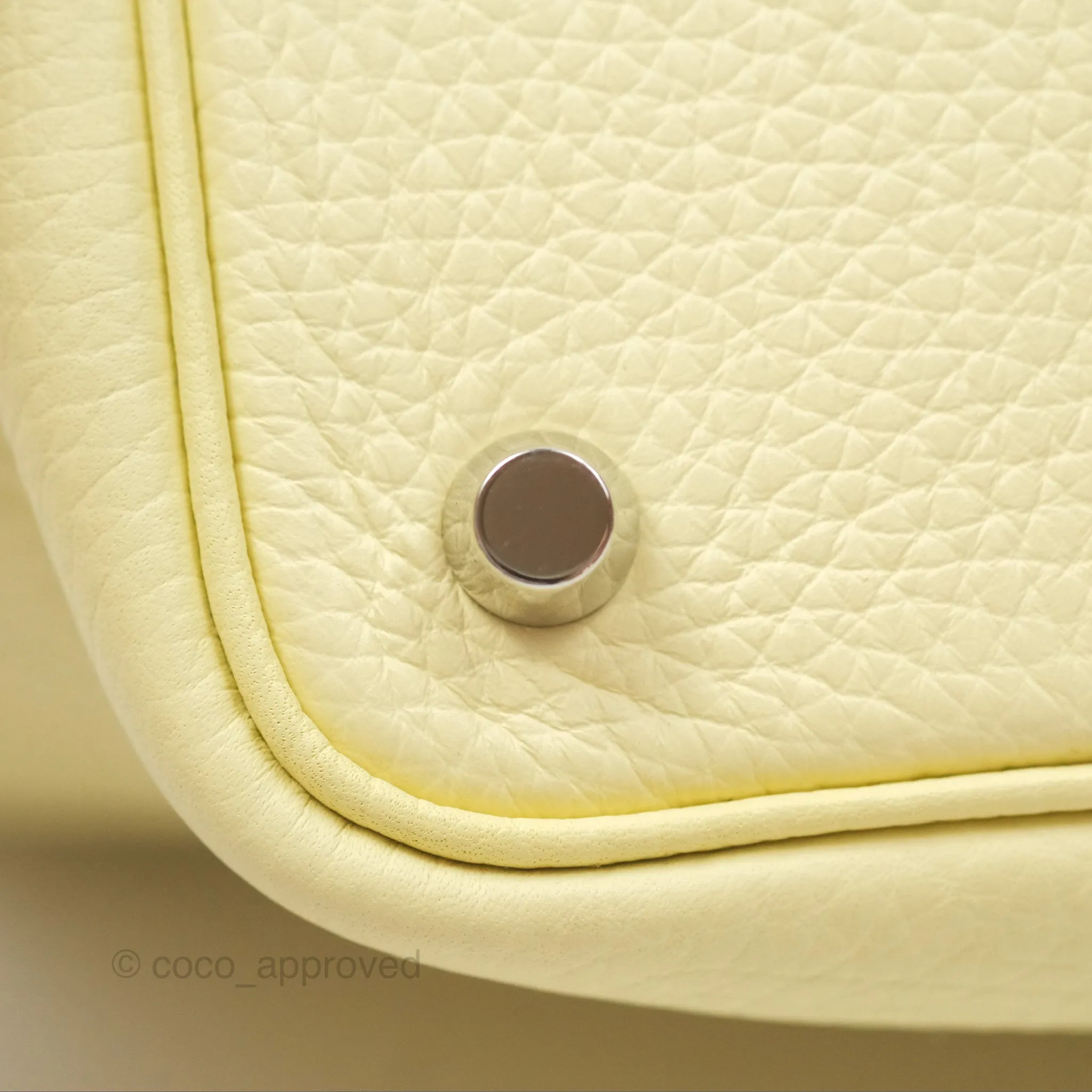 Herms Picotin Lock 18 Jaune Milton I8 Clemence Palladium Hardware