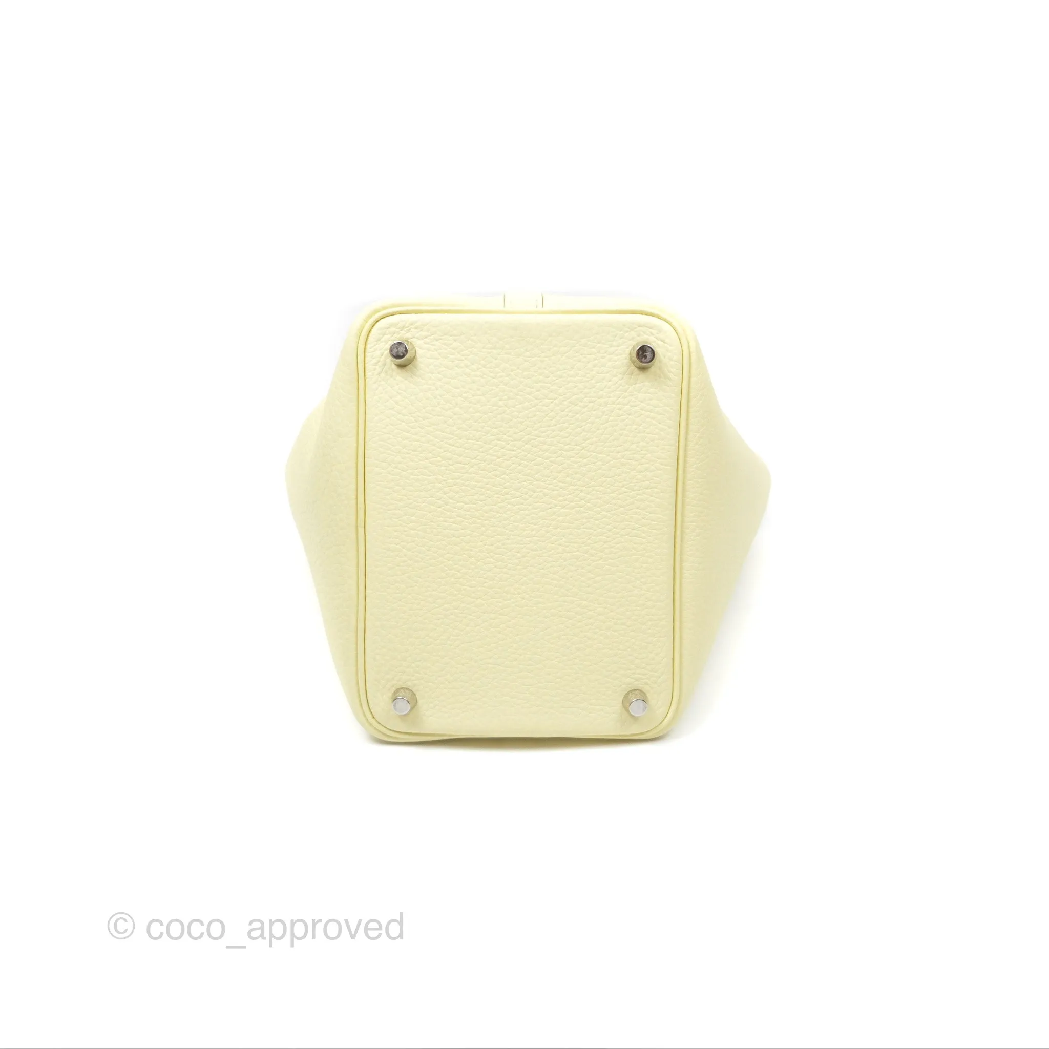 Herms Picotin Lock 18 Jaune Milton I8 Clemence Palladium Hardware