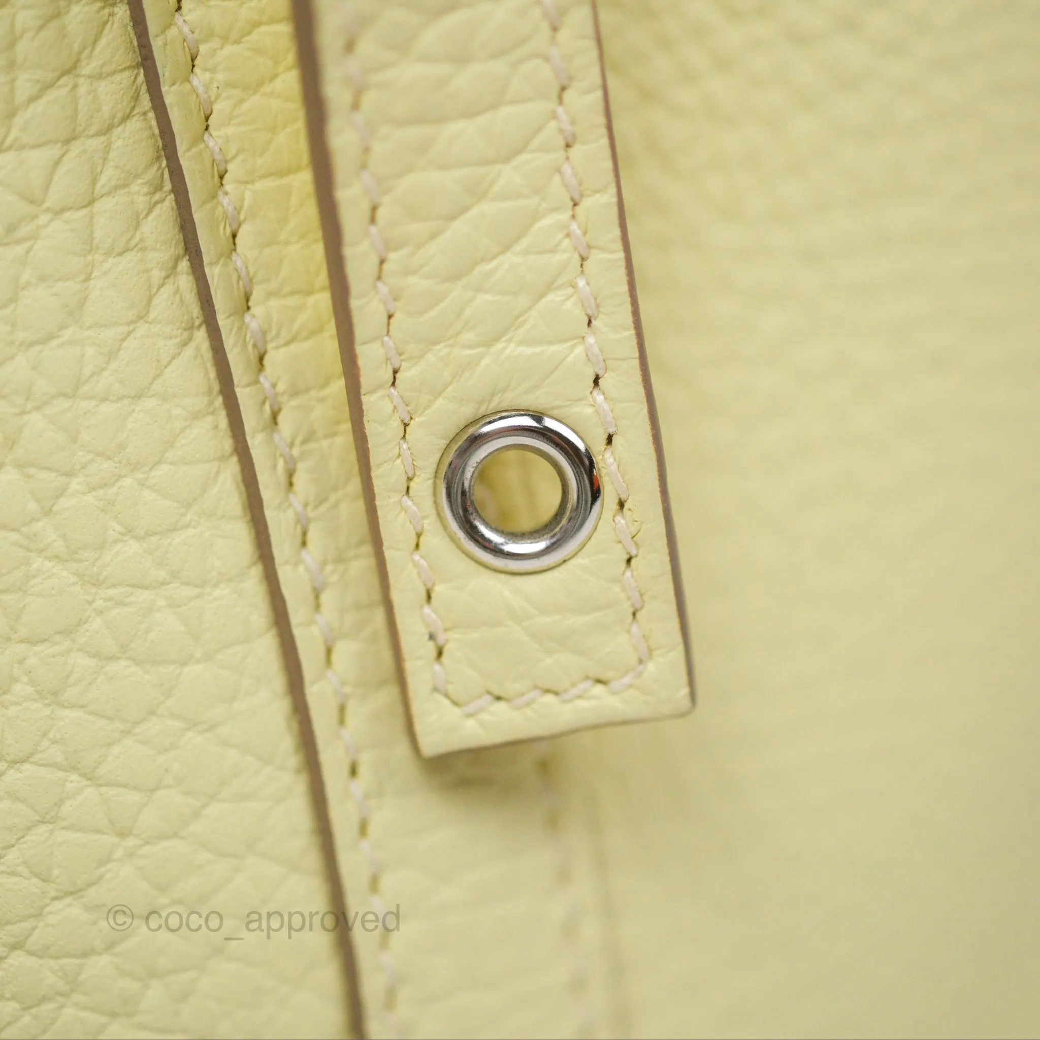 Herms Picotin Lock 18 Jaune Milton I8 Clemence Palladium Hardware