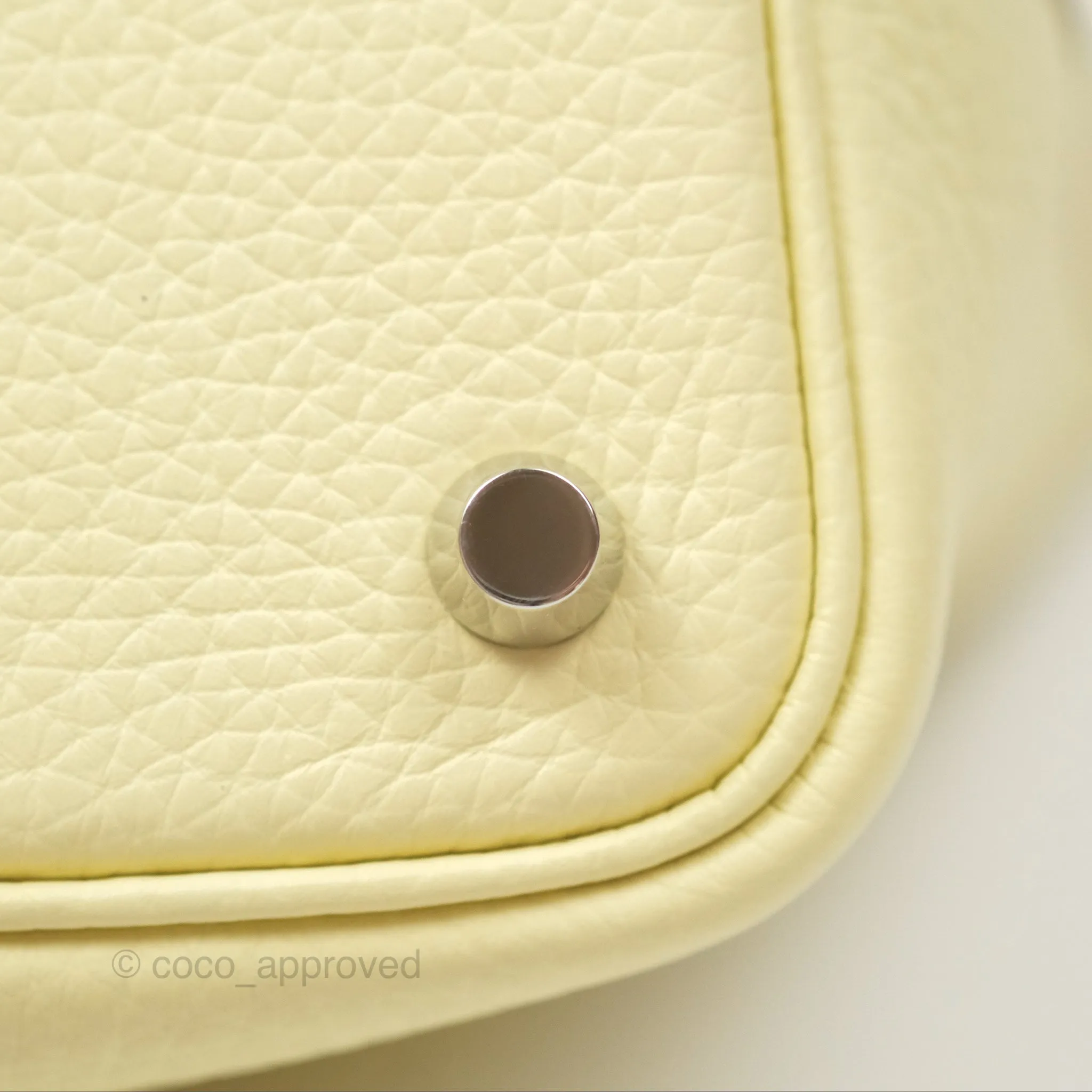 Herms Picotin Lock 18 Jaune Milton I8 Clemence Palladium Hardware