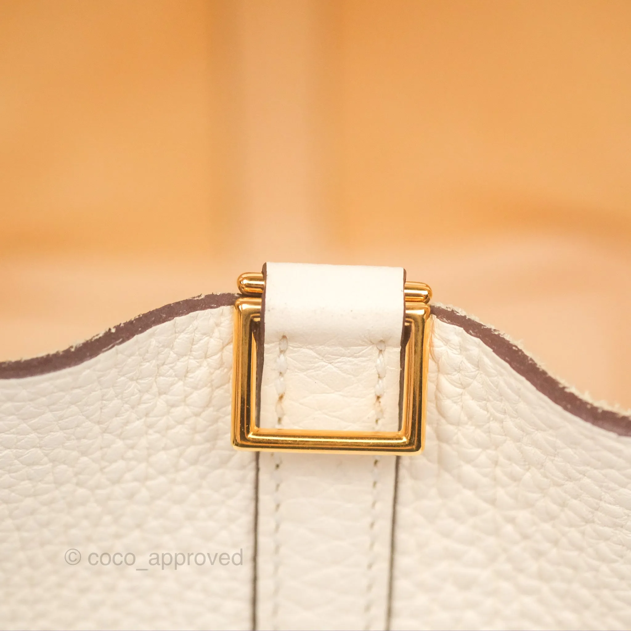 Herms Picotin Lock 18 Nata I2 Taurillon Clemence Gold Hardware