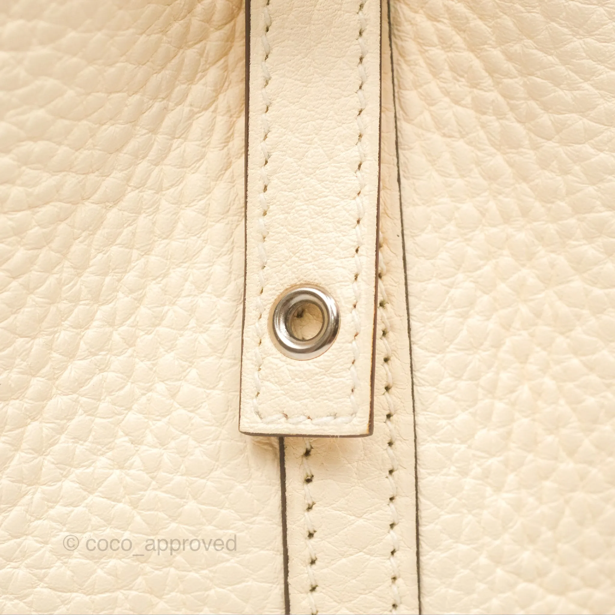 Herms Picotin Lock 18 Nata I2 Taurillon Clemence Palladium Hardware