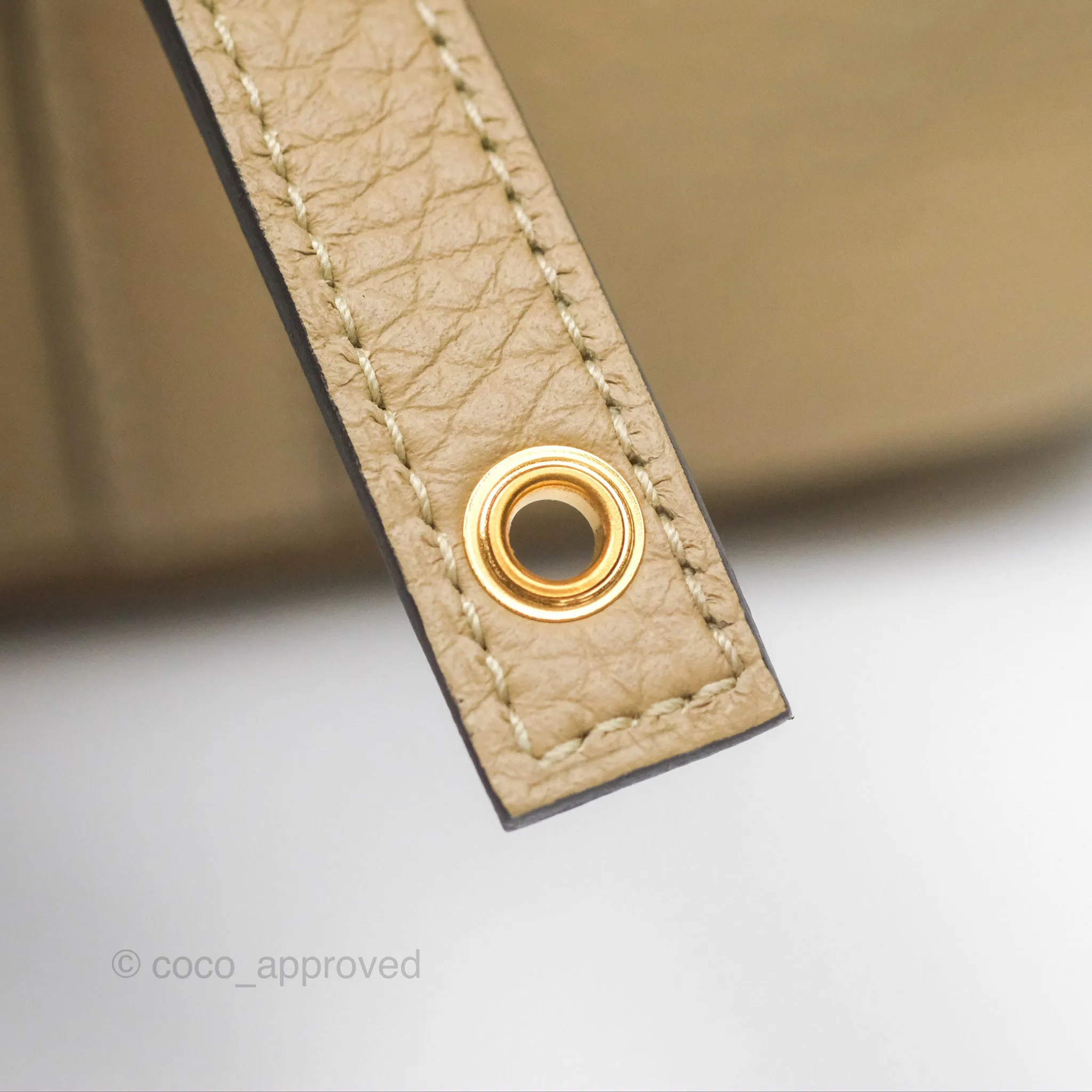 Herms Picotin Lock 18 Trench Taurillon Clemence Gold Hardware
