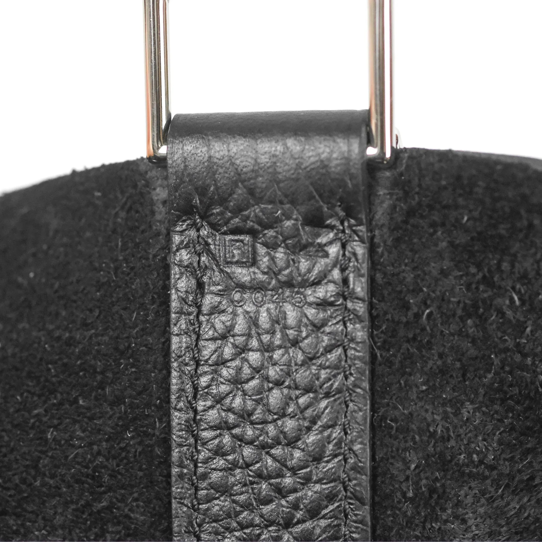 Herms Picotin TGM 30 Black Clemence Palladium Hardware
