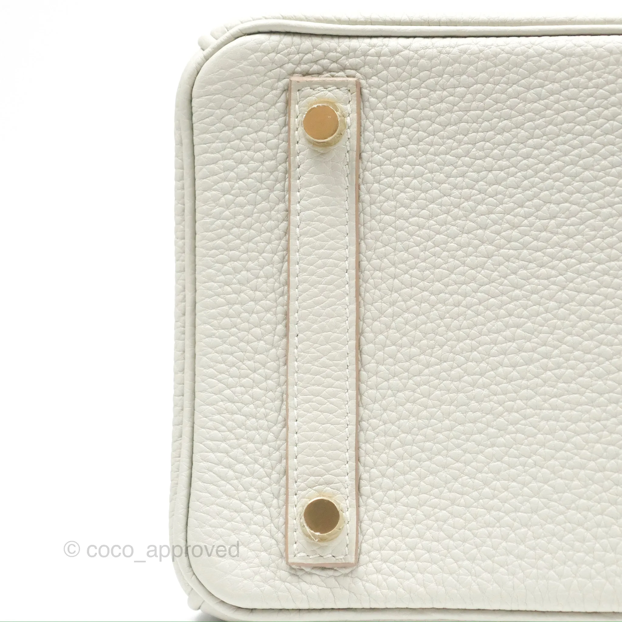 Herms Retourne Birkin 30 Gris Perle 80 Togo Gold Hardware