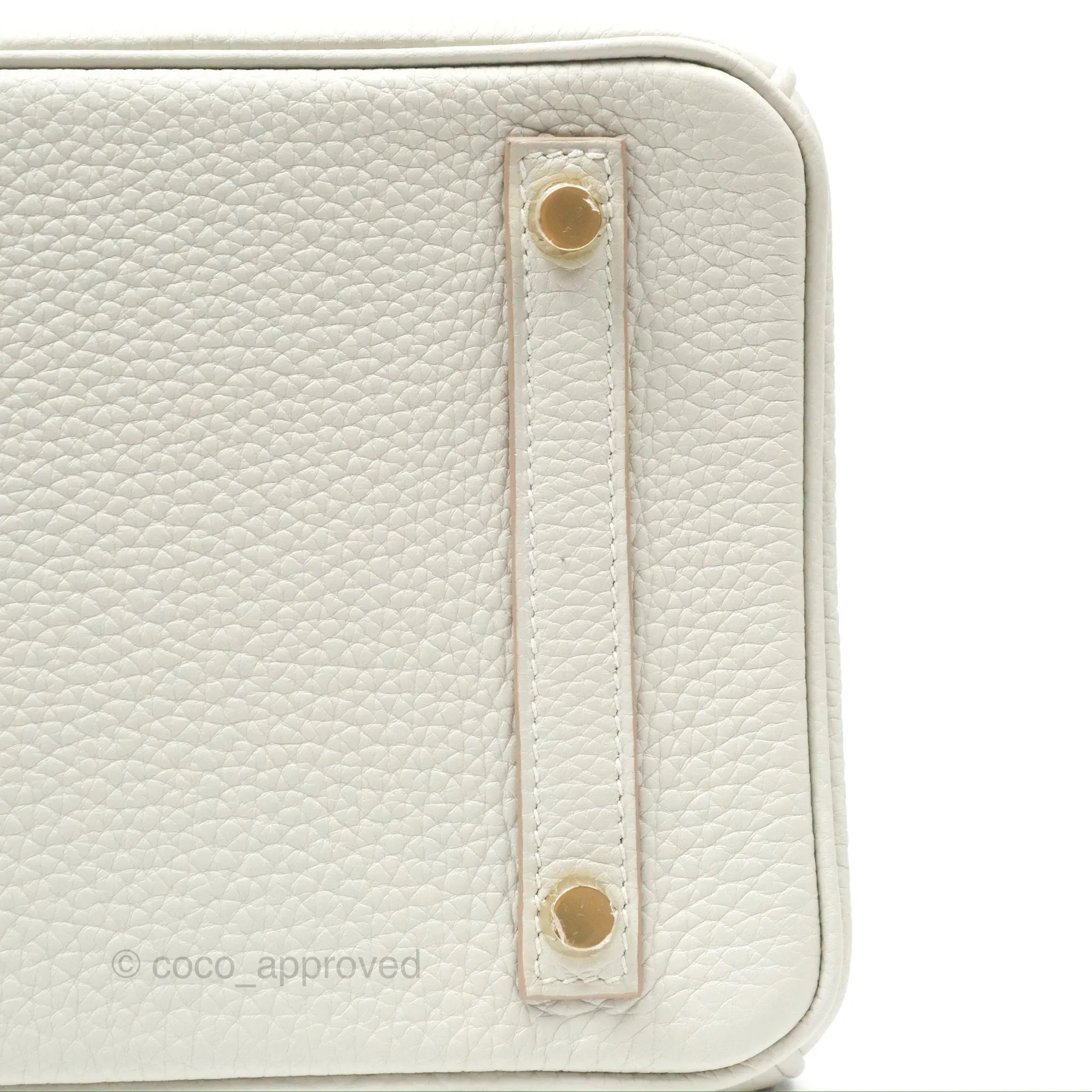 Herms Retourne Birkin 30 Gris Perle 80 Togo Gold Hardware