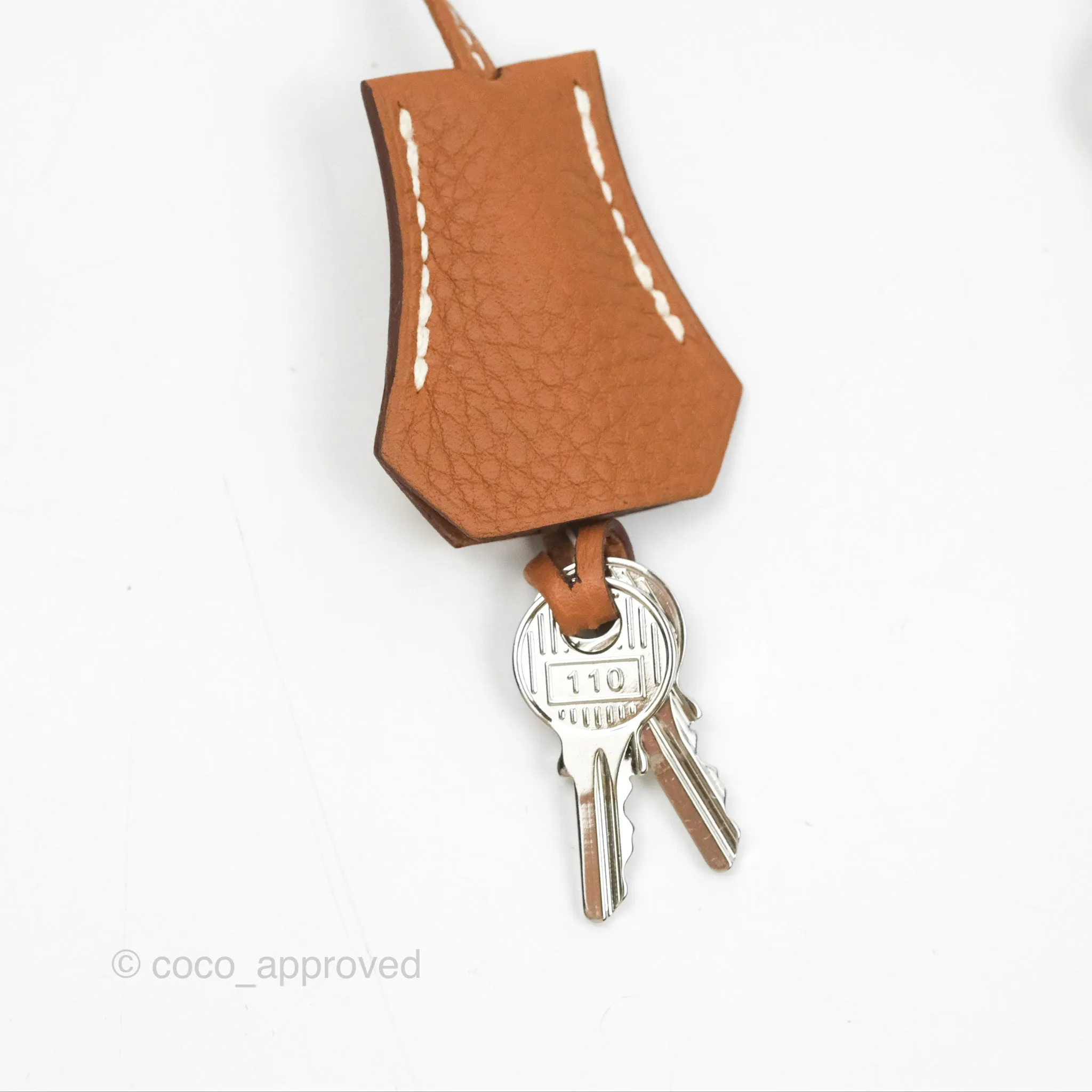 Herms Retourne Kelly 25 Gold Togo Palladium Hardware