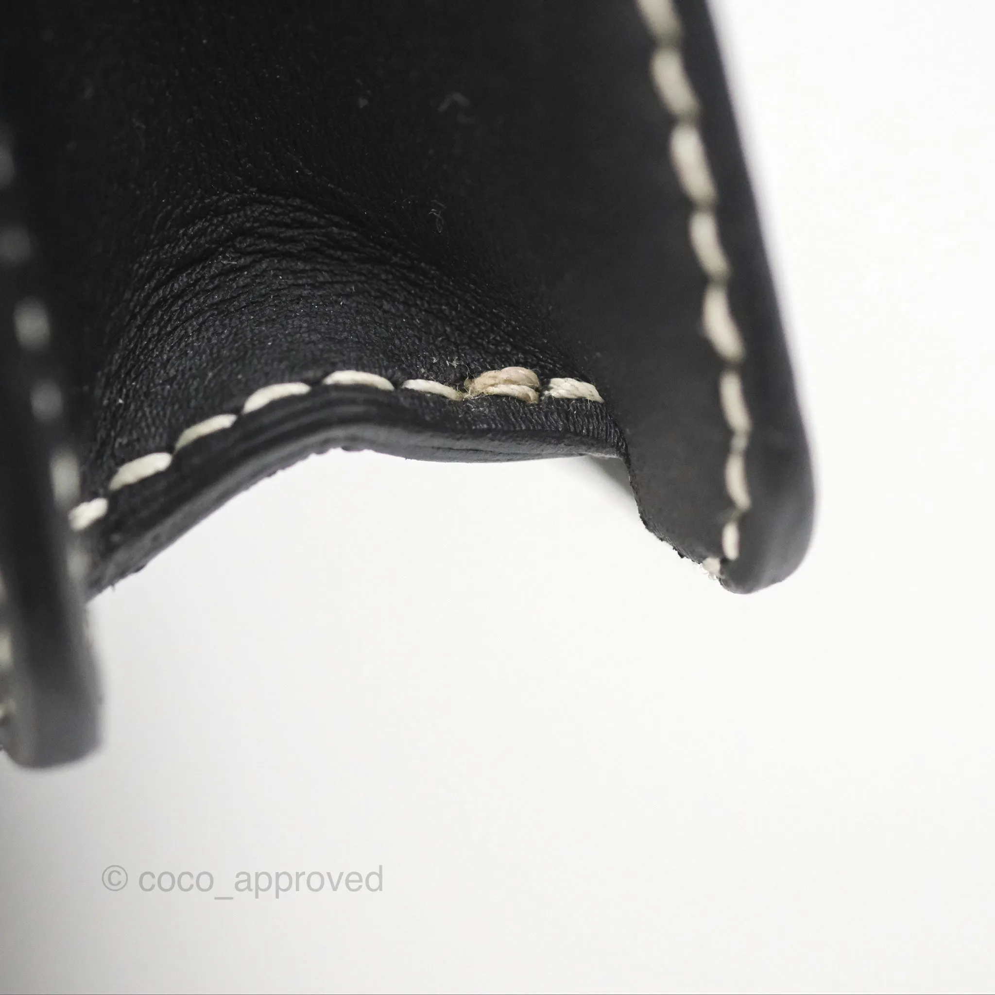 Herms Roulis 23 Noir 89 Sombrero Gold Hardware