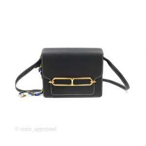Herms Roulis 23 Noir 89 Sombrero Gold Hardware