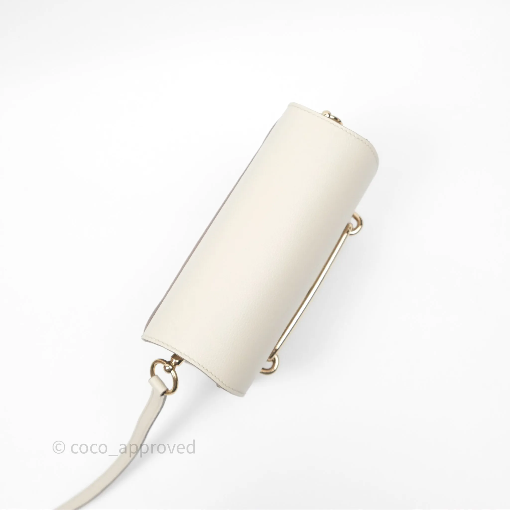 Herms Roulis Mini 18 Beton 8L Evercolor Permabrass Hardware