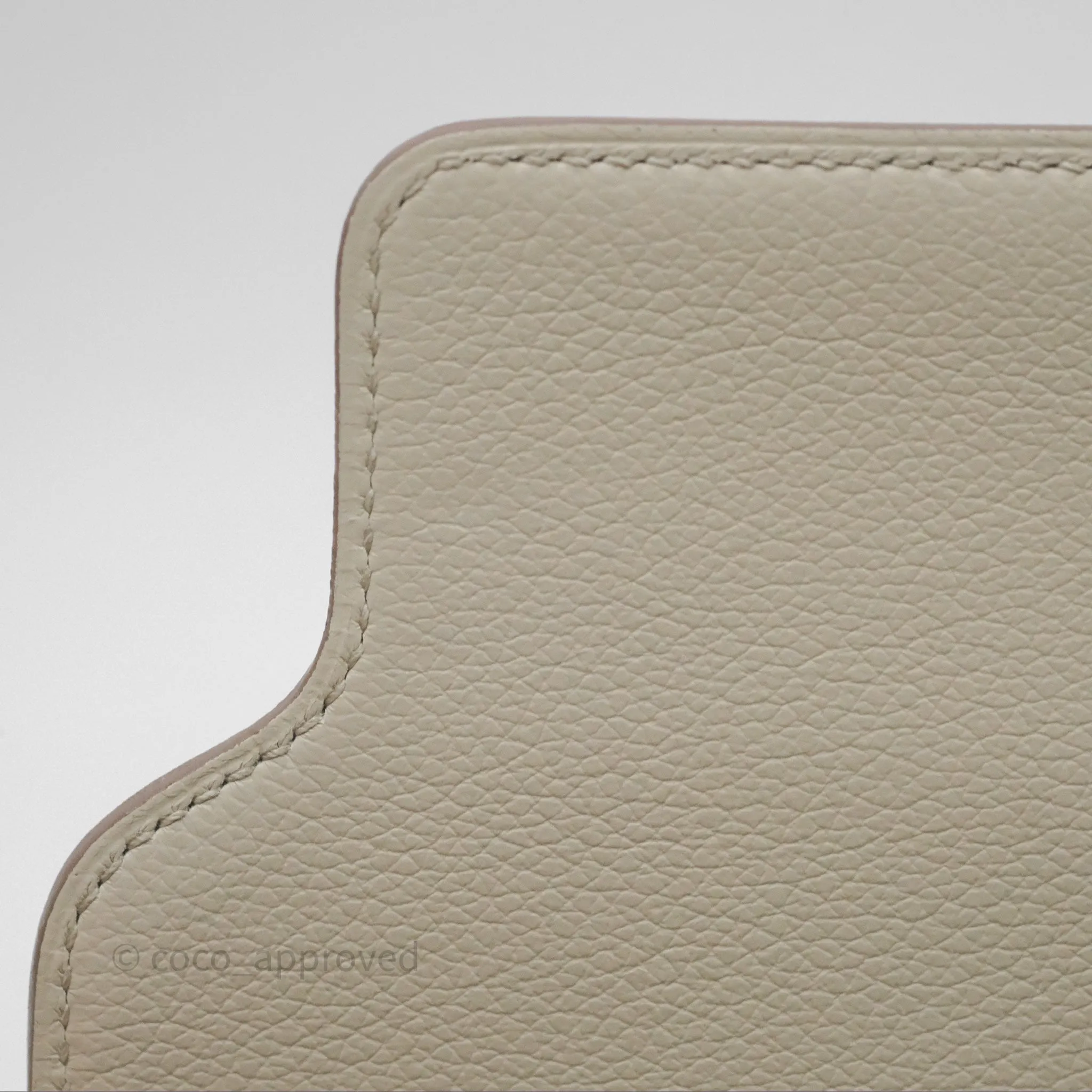 Herms Roulis Mini 18 Beton 8L Evercolor Permabrass Hardware