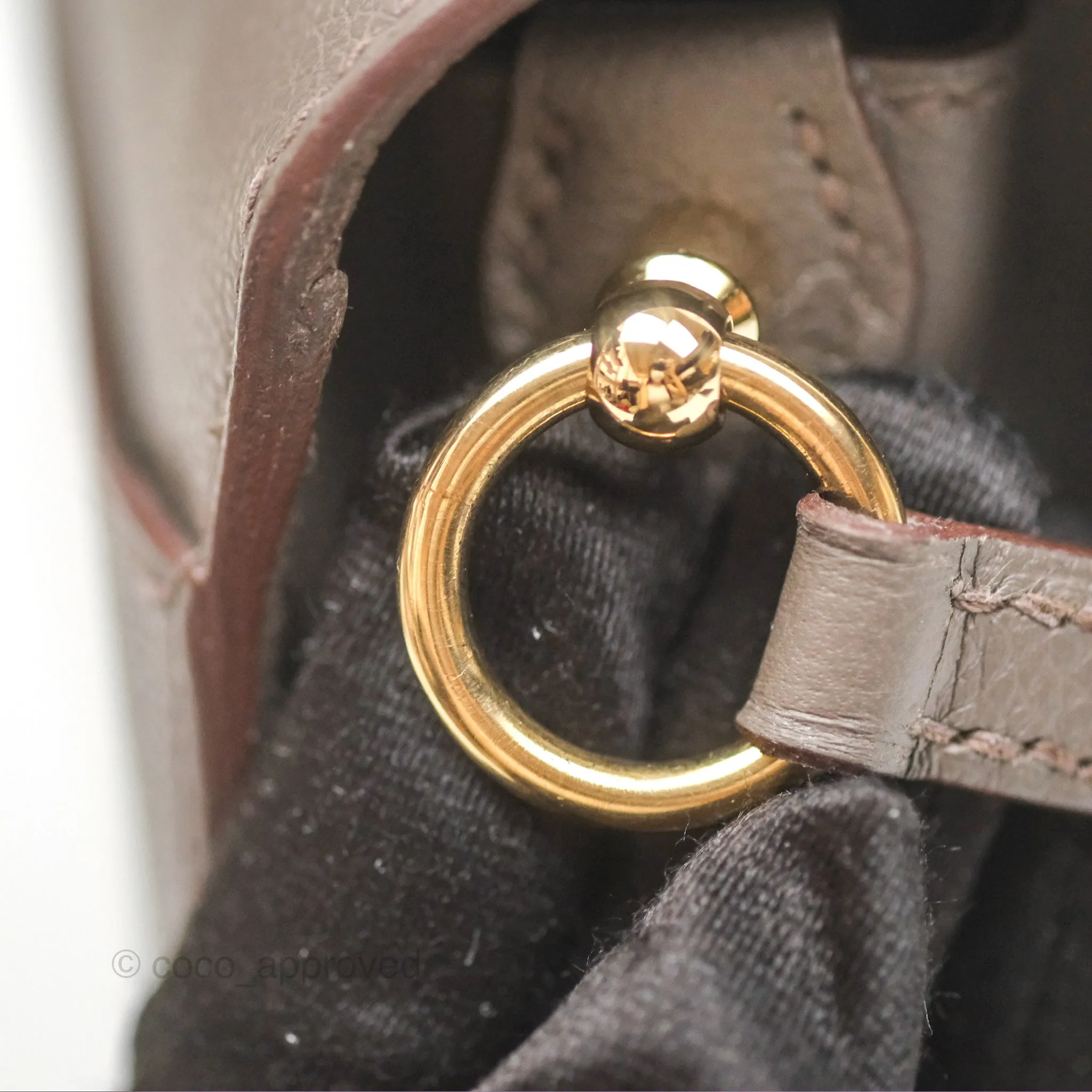Herms Roulis Mini 18 Gris Etain 8F Evercolor Gold Hardware