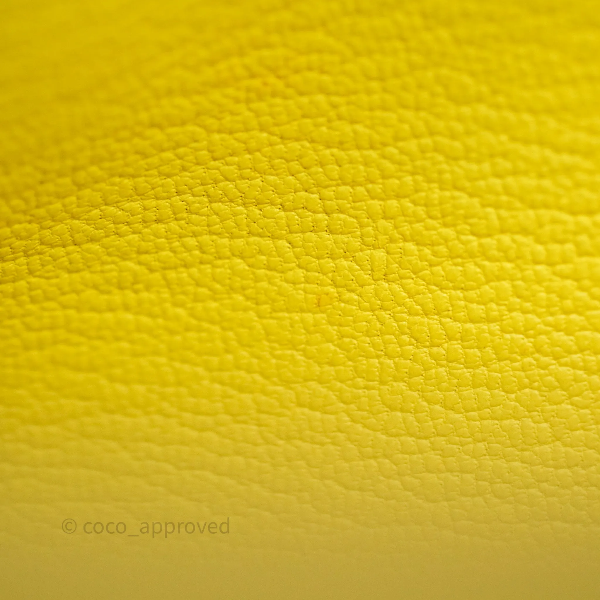Herms Roulis Mini 18 Lime 9R Evercolor Gold Hardware