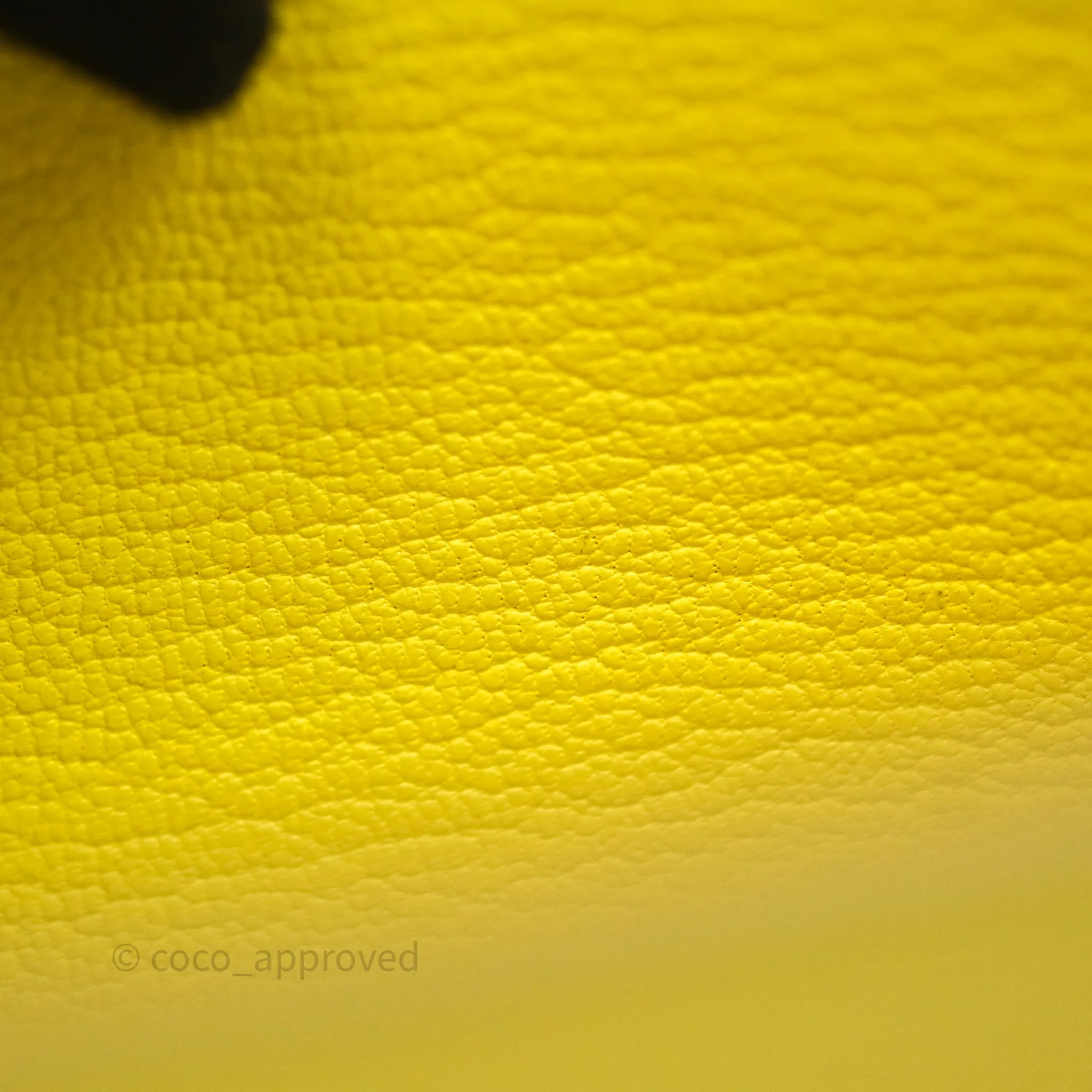 Herms Roulis Mini 18 Lime 9R Evercolor Gold Hardware