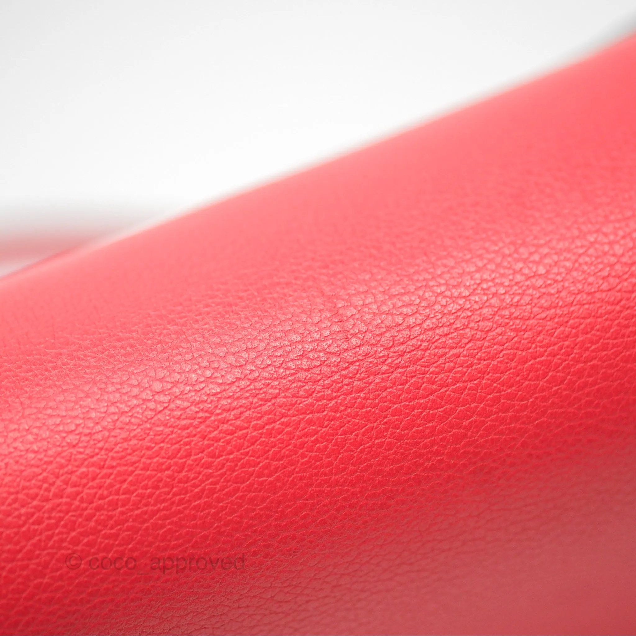 Herms Roulis Mini 18 Rouge De Coeur Evercolor Permabrass Hardware