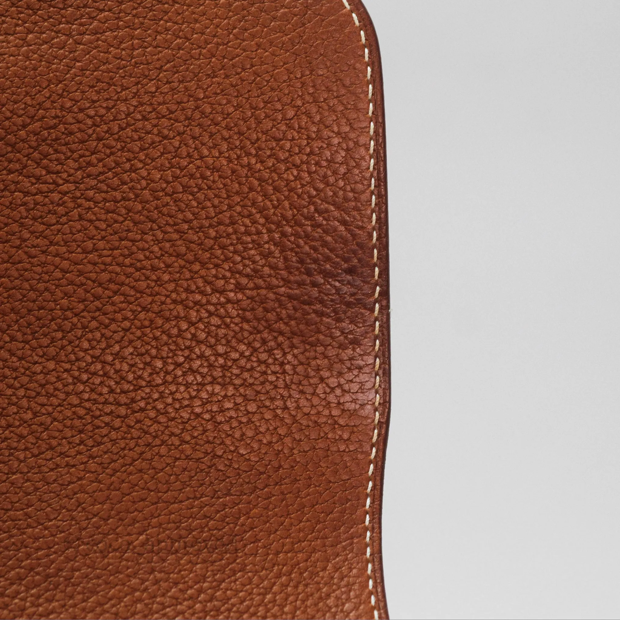 Herms Roulis Mini Fauve 34 Barenia Gold Hardware