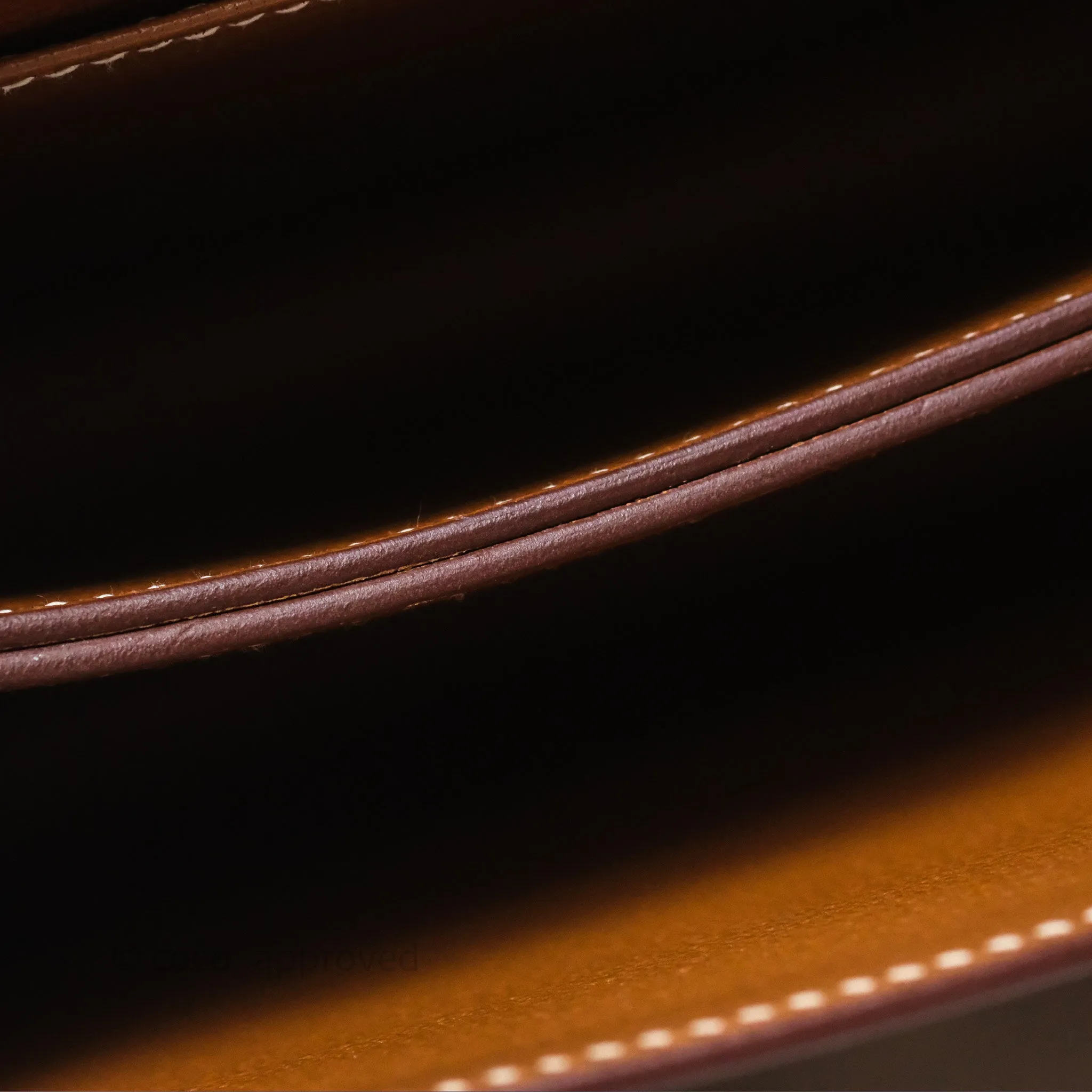 Herms Roulis Mini Fauve 34 Barenia Gold Hardware