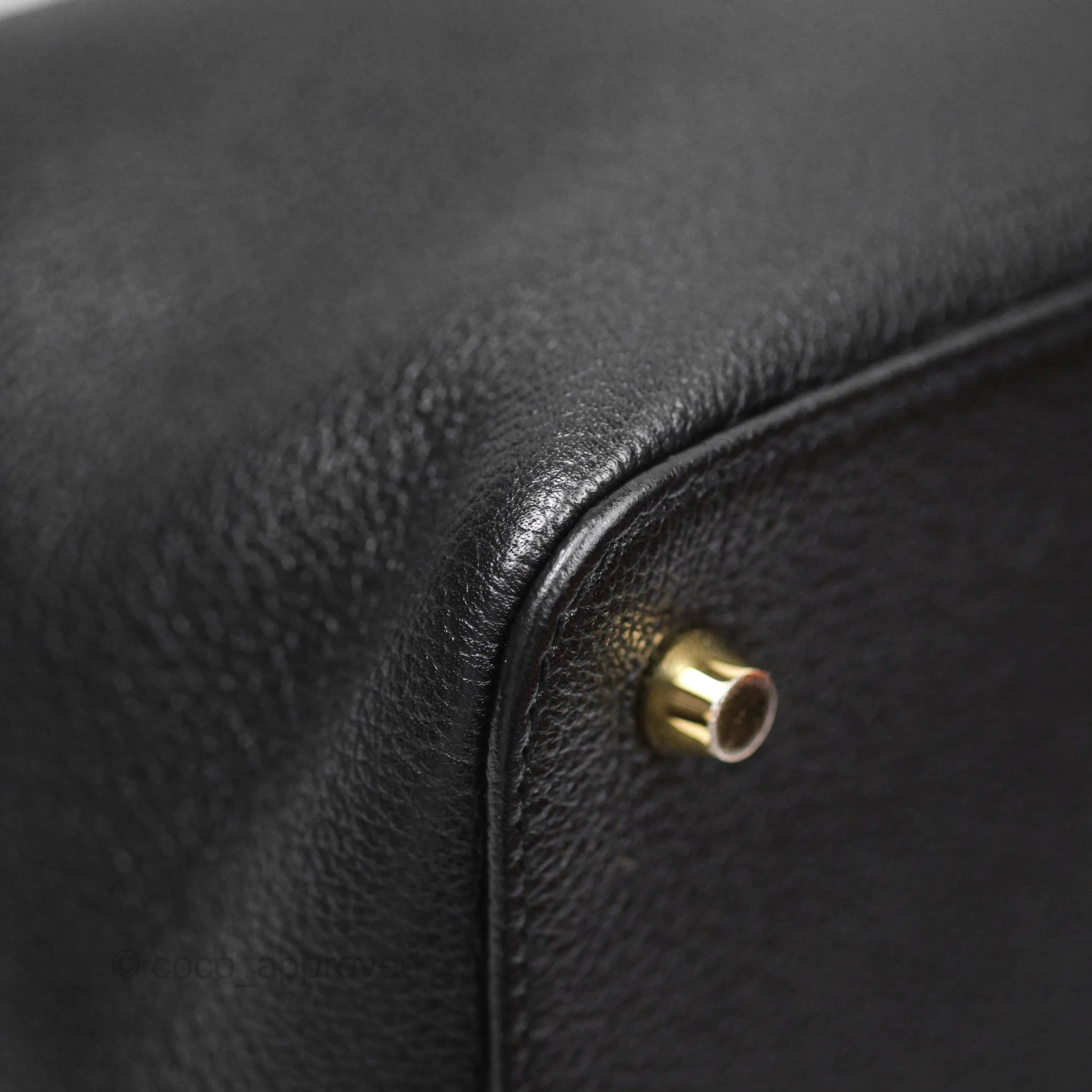 Herms ToolBox 26 Noir 89 Taurillon Novillo Gold Hardware
