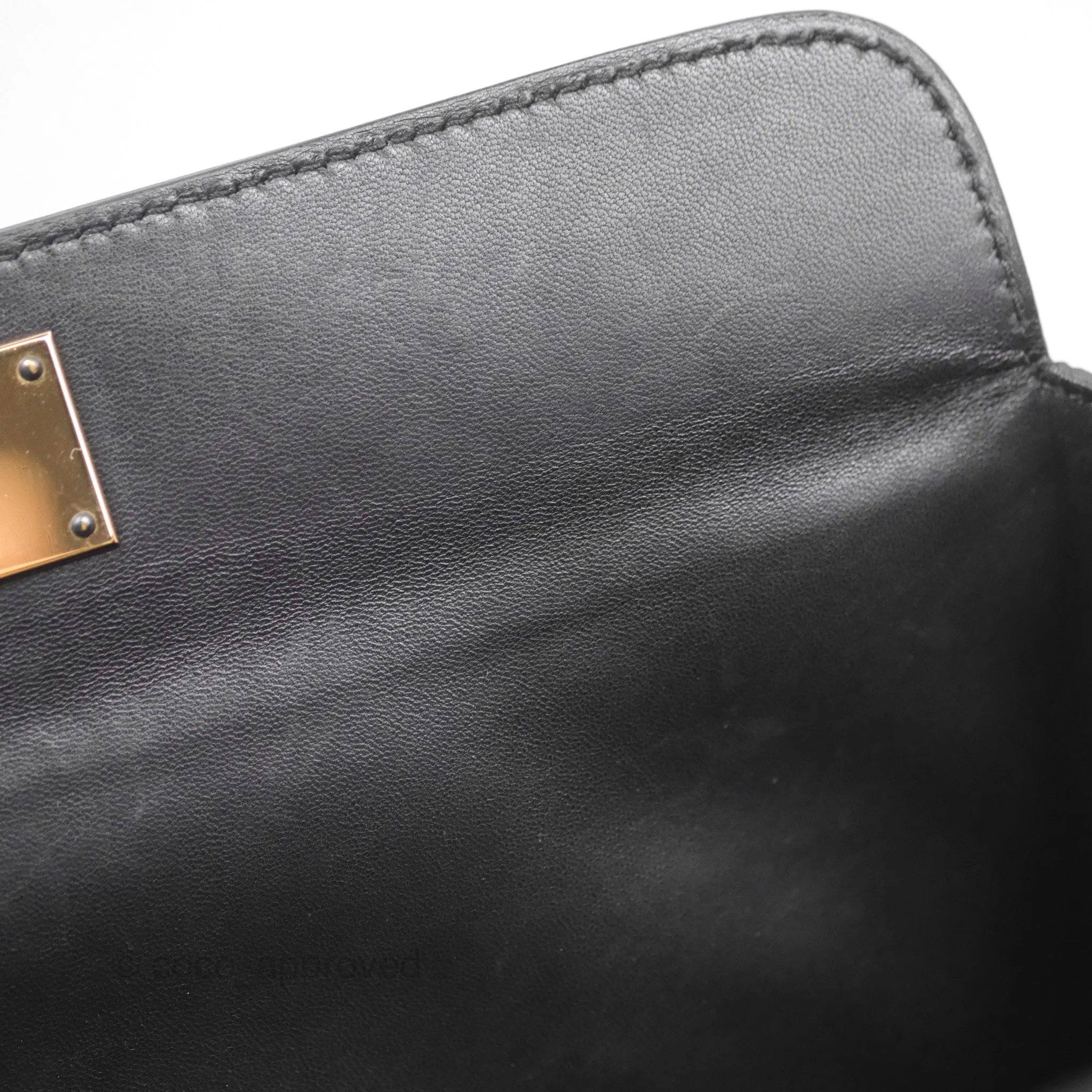 Herms ToolBox 26 Noir 89 Taurillon Novillo Gold Hardware