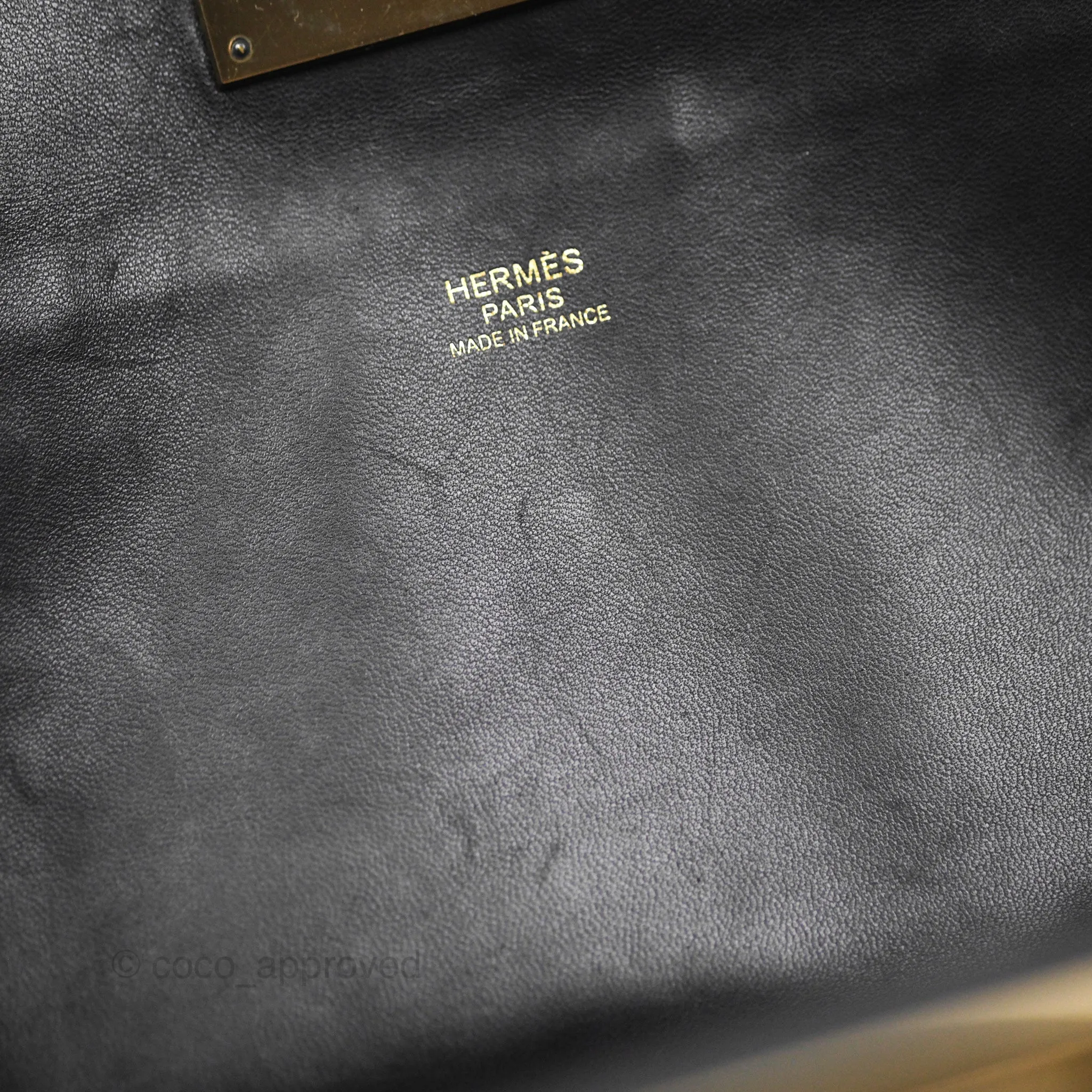 Herms ToolBox 26 Noir 89 Taurillon Novillo Gold Hardware
