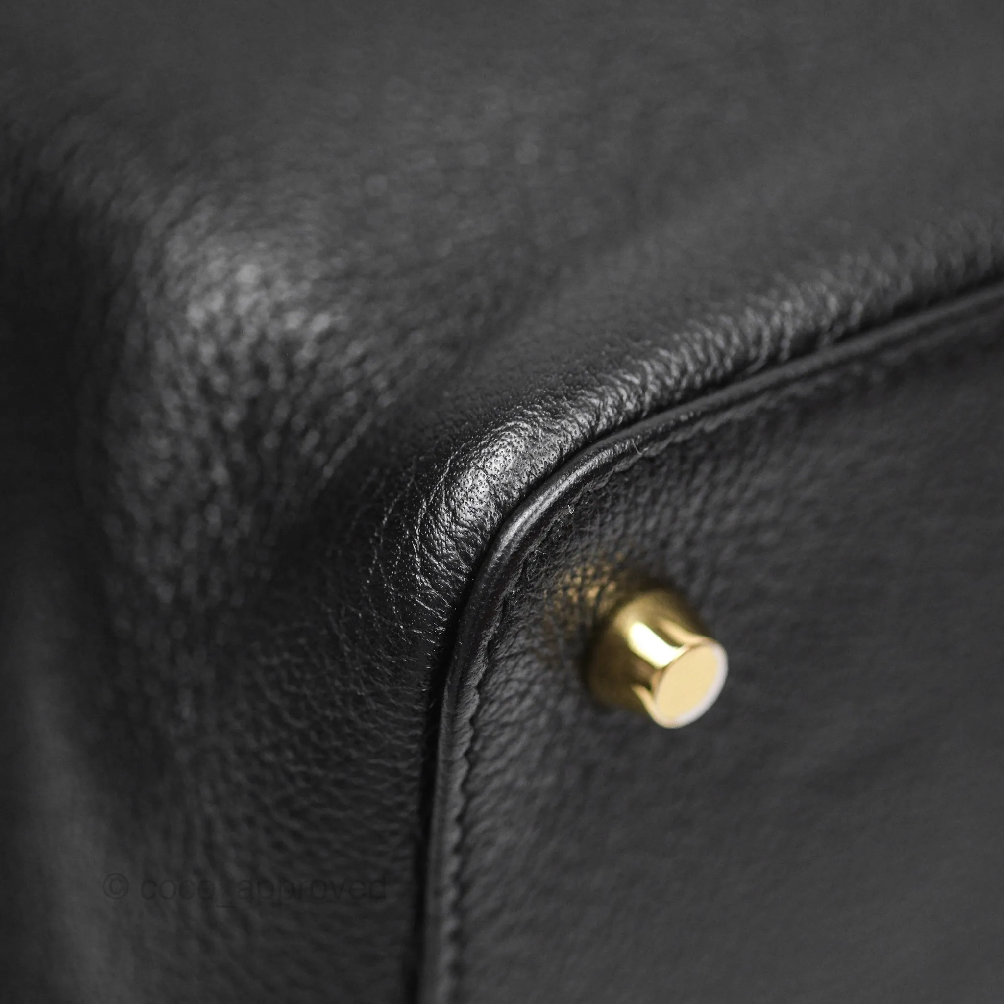 Herms ToolBox 26 Noir 89 Taurillon Novillo Gold Hardware
